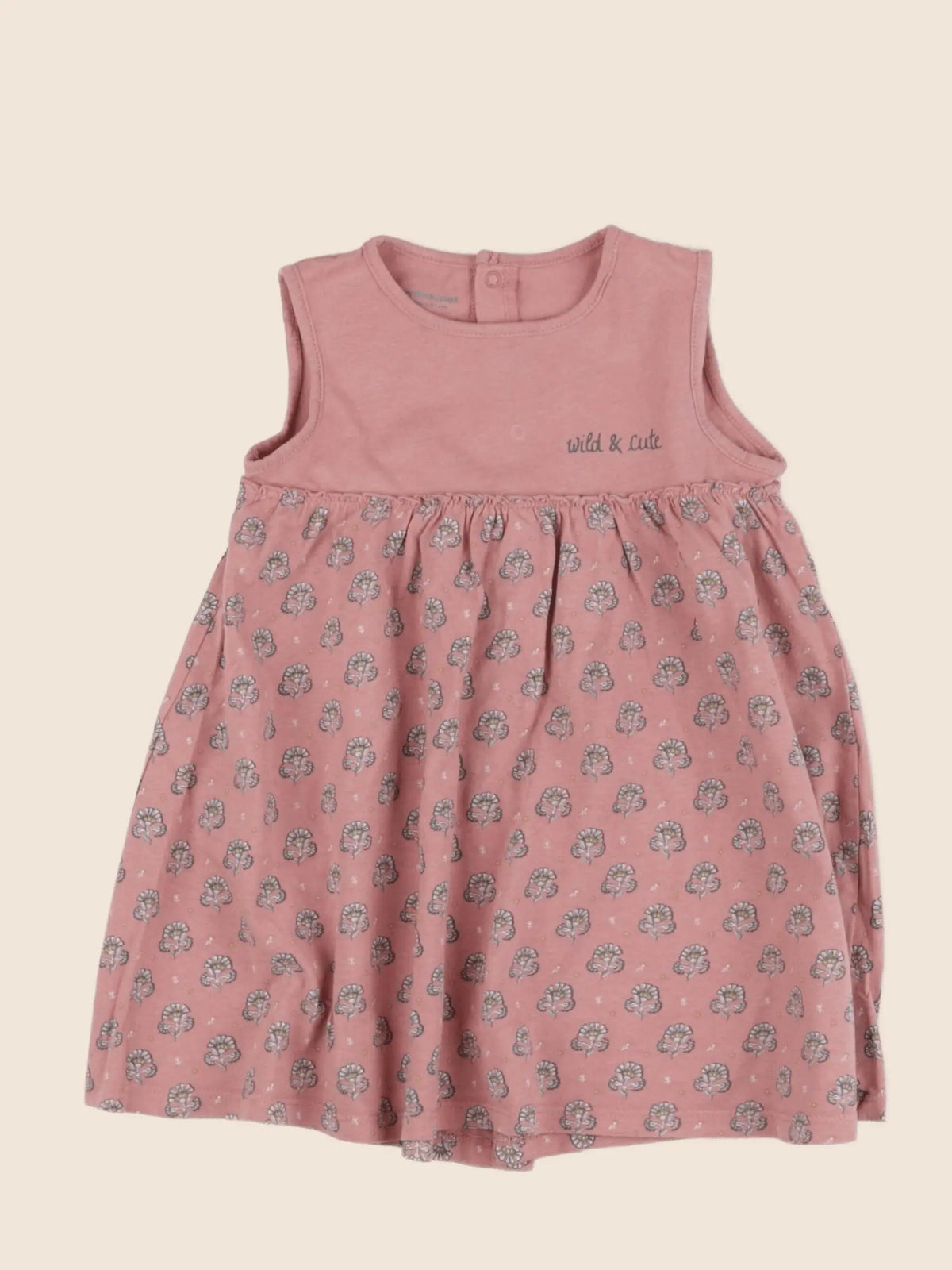 Vertbaudet - robe rose - 18 mois