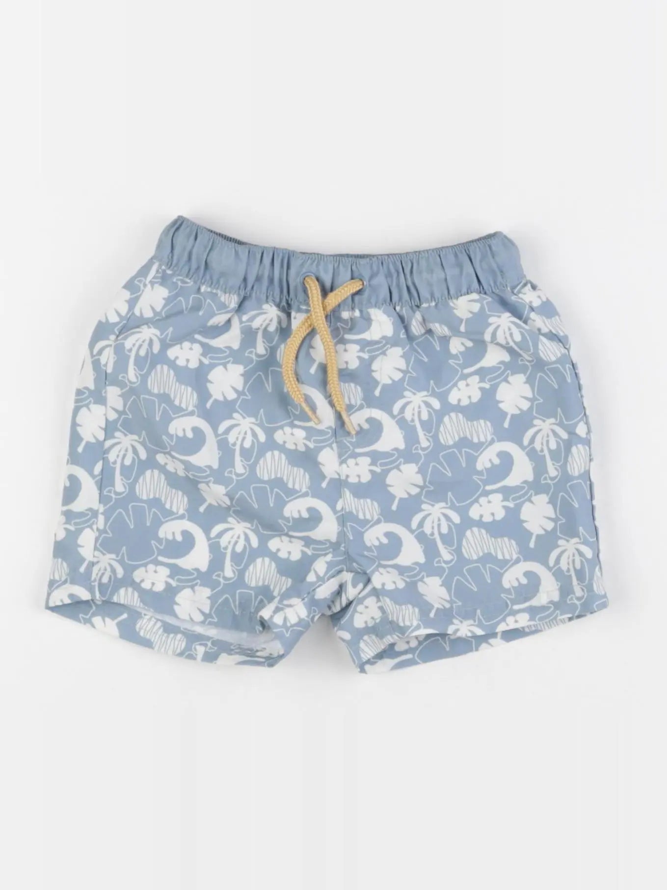 Vertbaudet - maillot de bain bleu - 18 mois