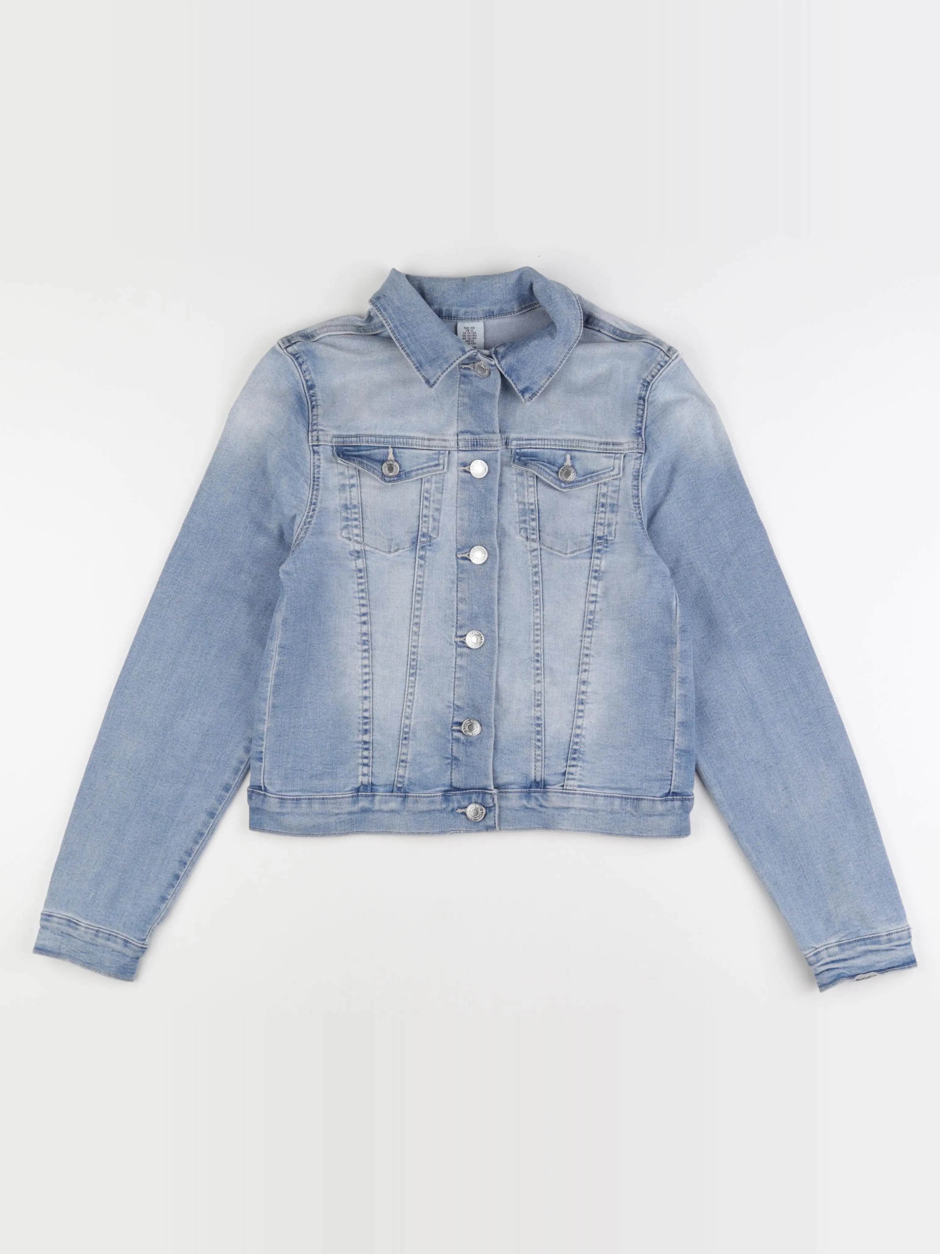 H&M - veste bleu - 12/13 ans