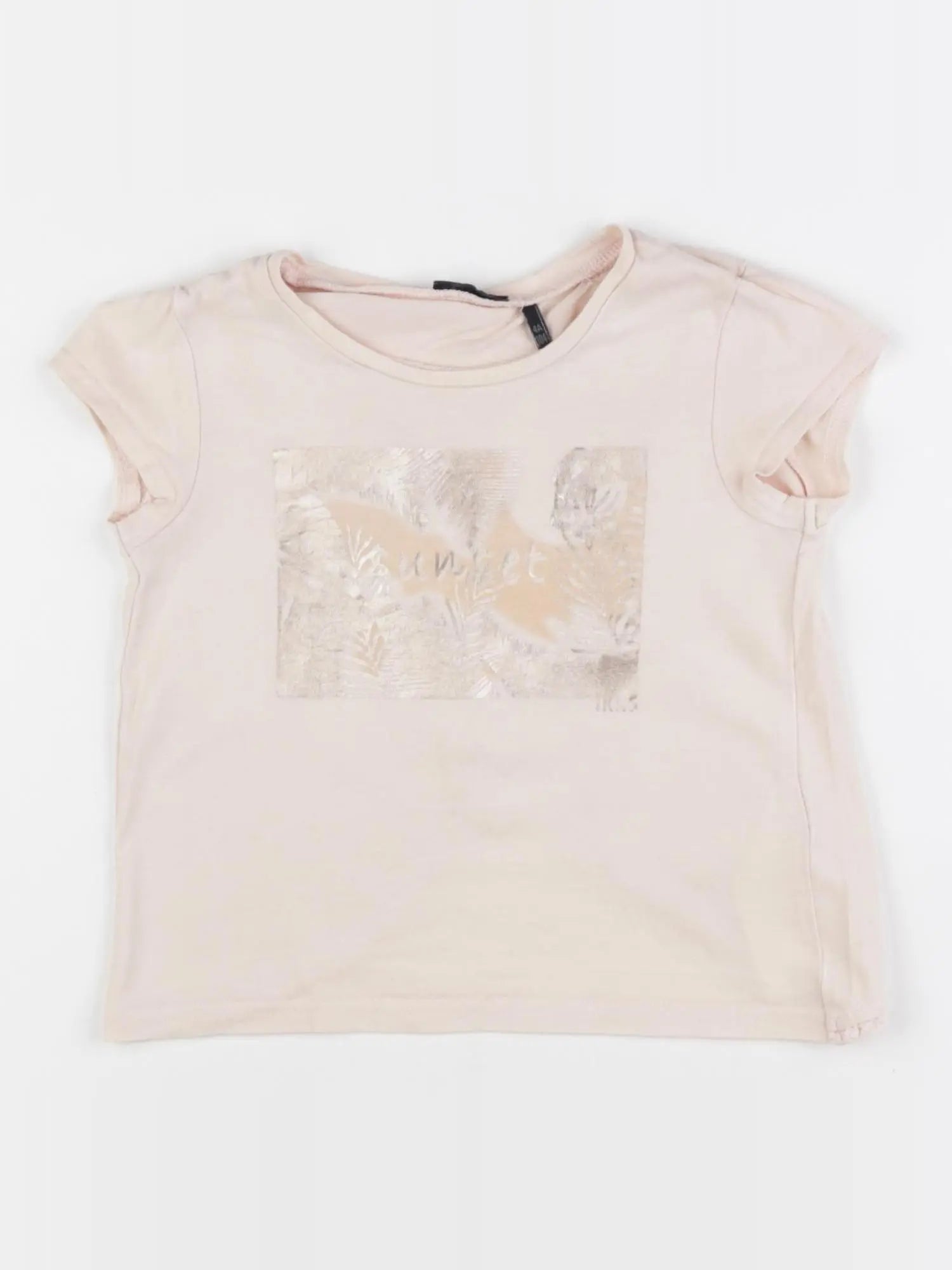 IKKS - tee-shirt rose - 4 ans