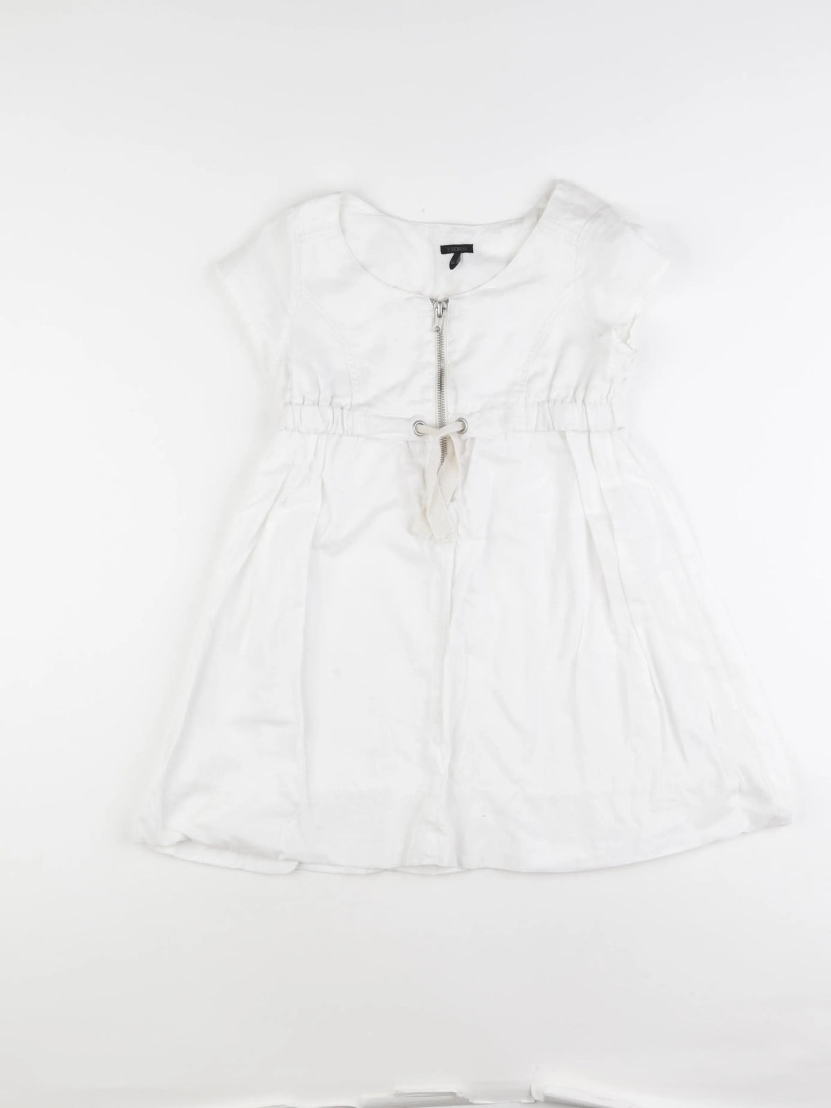 IKKS - robe blanc - 8 ans
