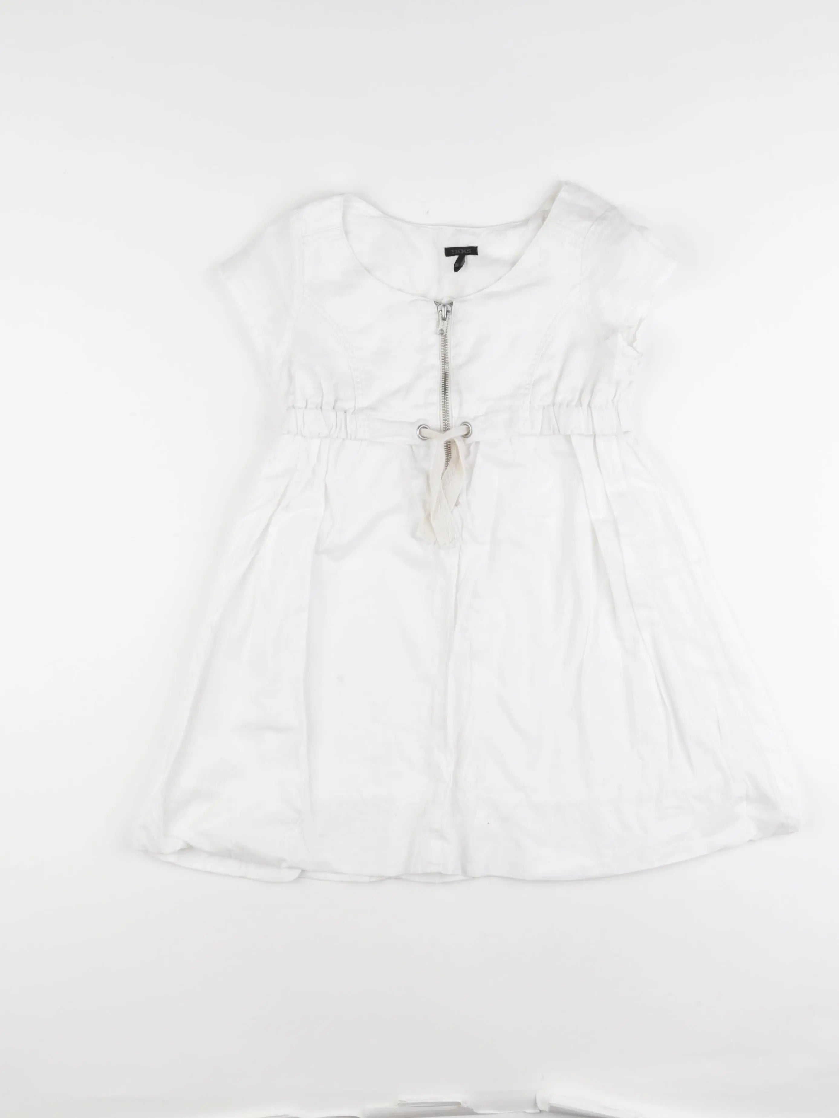 IKKS - robe blanc - 8 ans