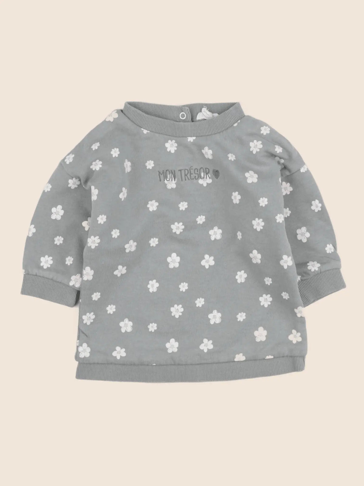 Vertbaudet - robe vert - 6 mois