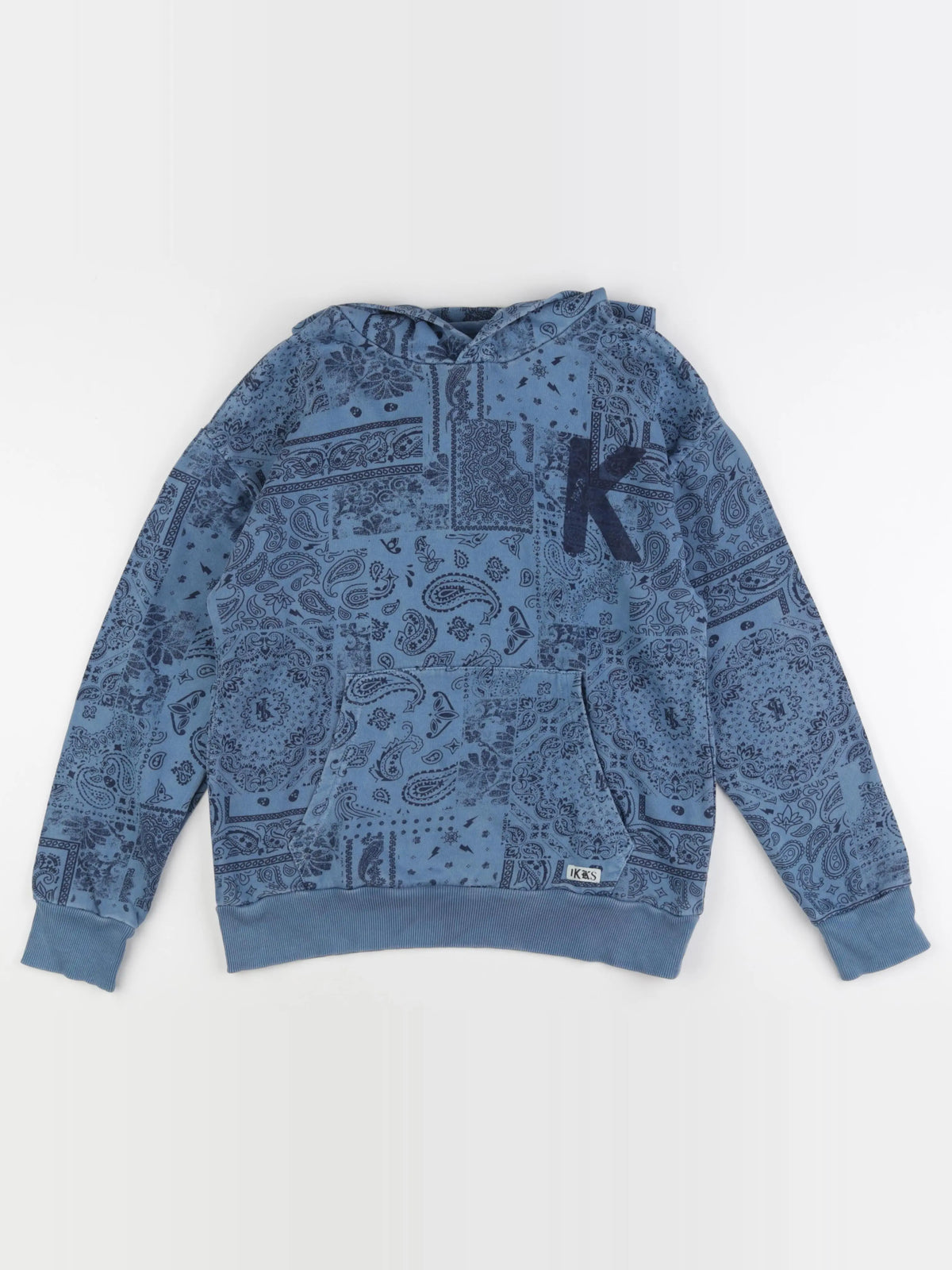 IKKS - sweat bleu - 12 ans