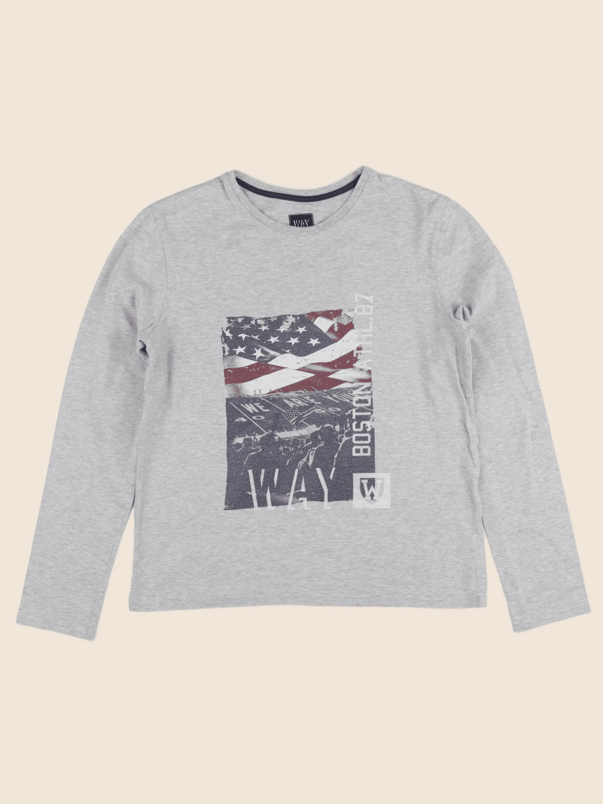IKKS - tee-shirt gris - 14 ans
