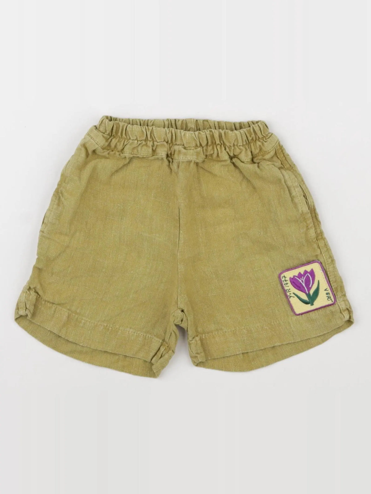 Yellow Pelota - short jaune - 18 mois