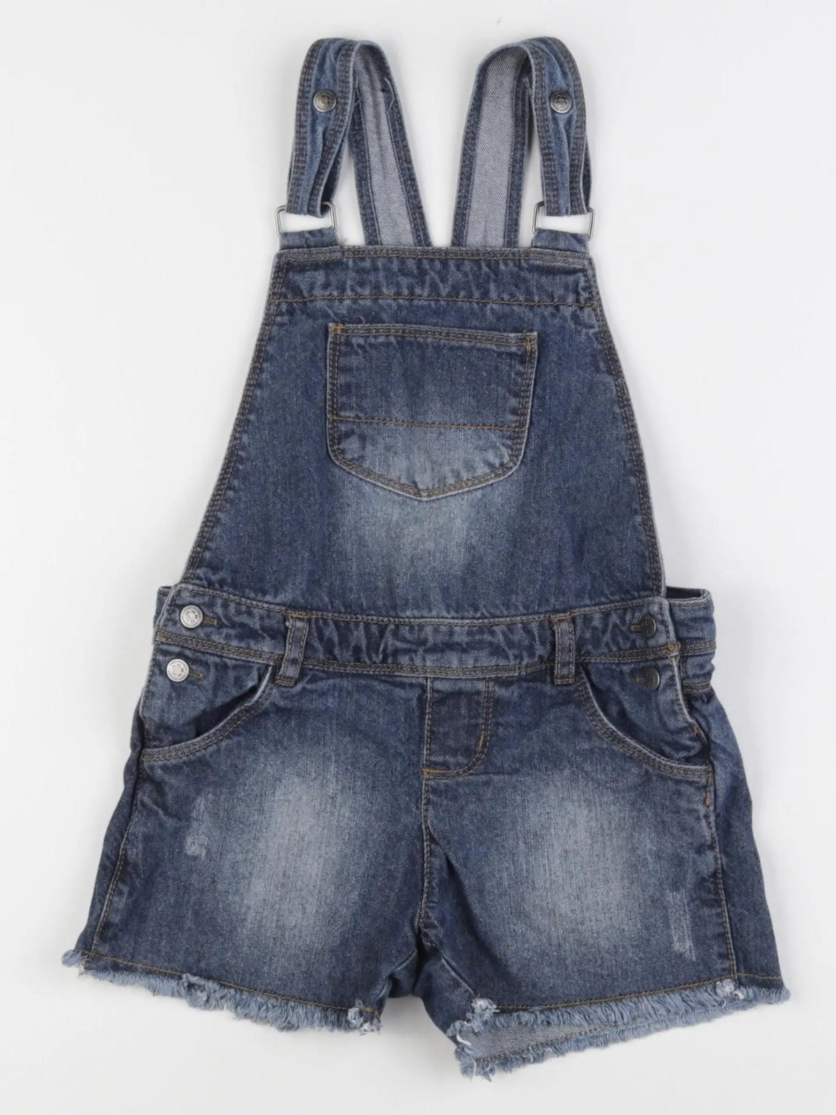 Vertbaudet - salopette bleu - 7 ans