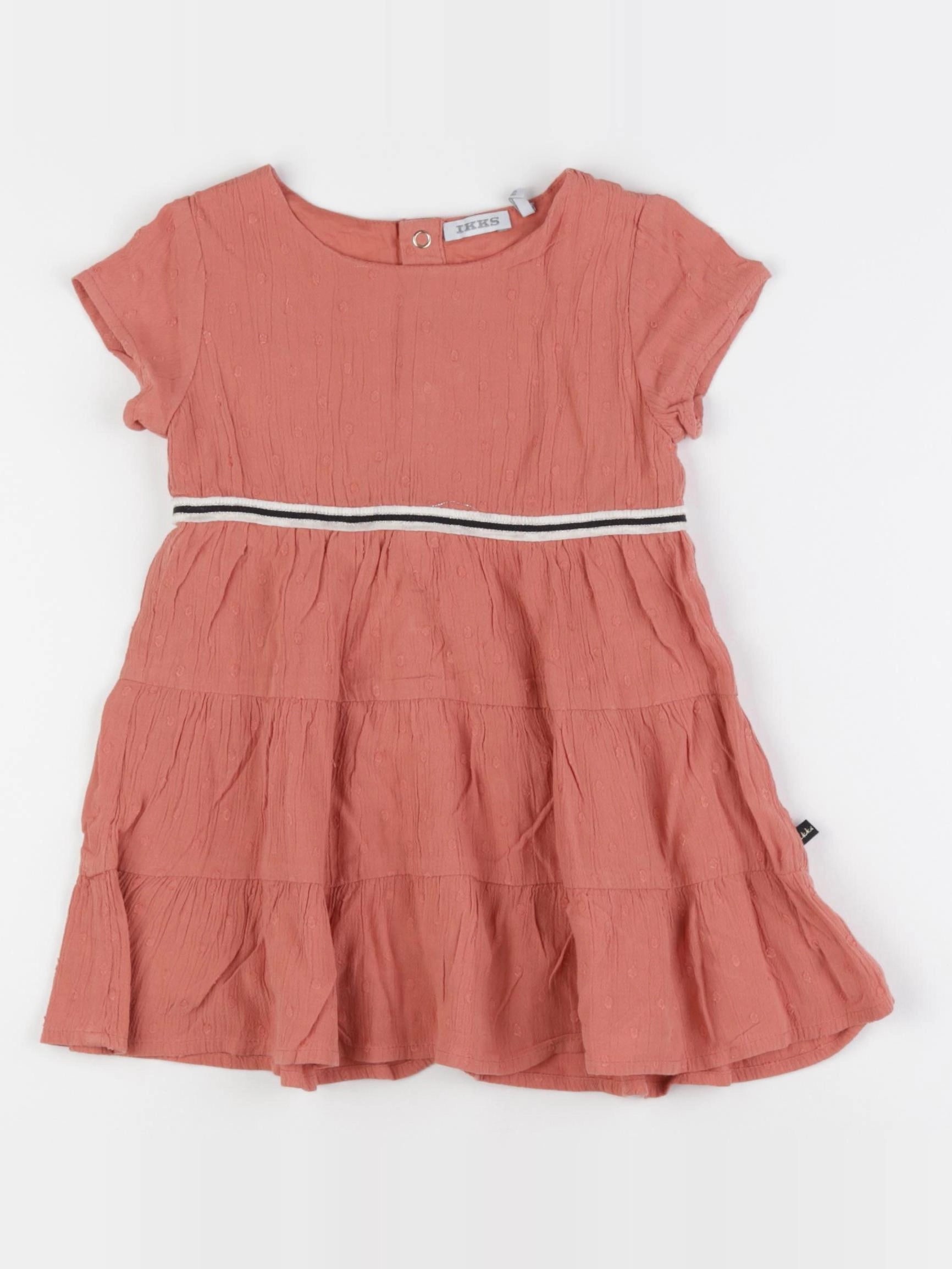 IKKS - robe rose - 18 mois