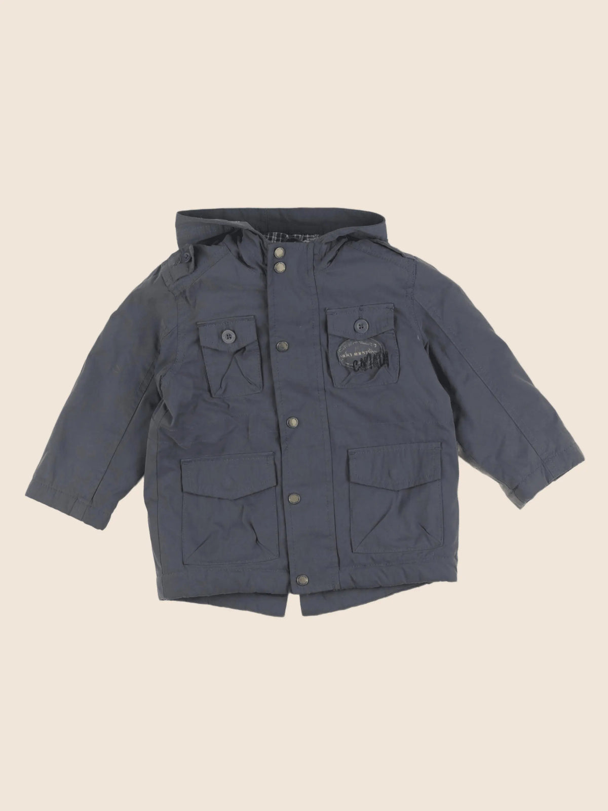 Vertbaudet - veste gris - 2 ans