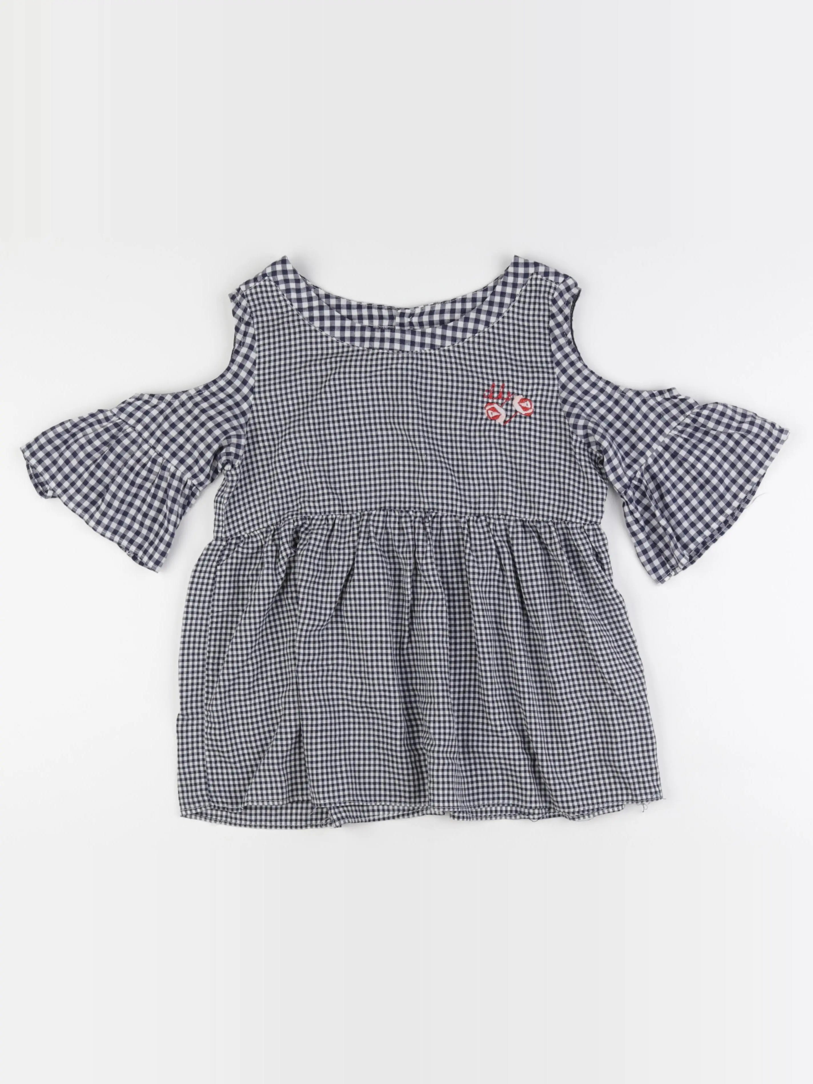 IKKS - blouse bleu, blanc - 14 ans