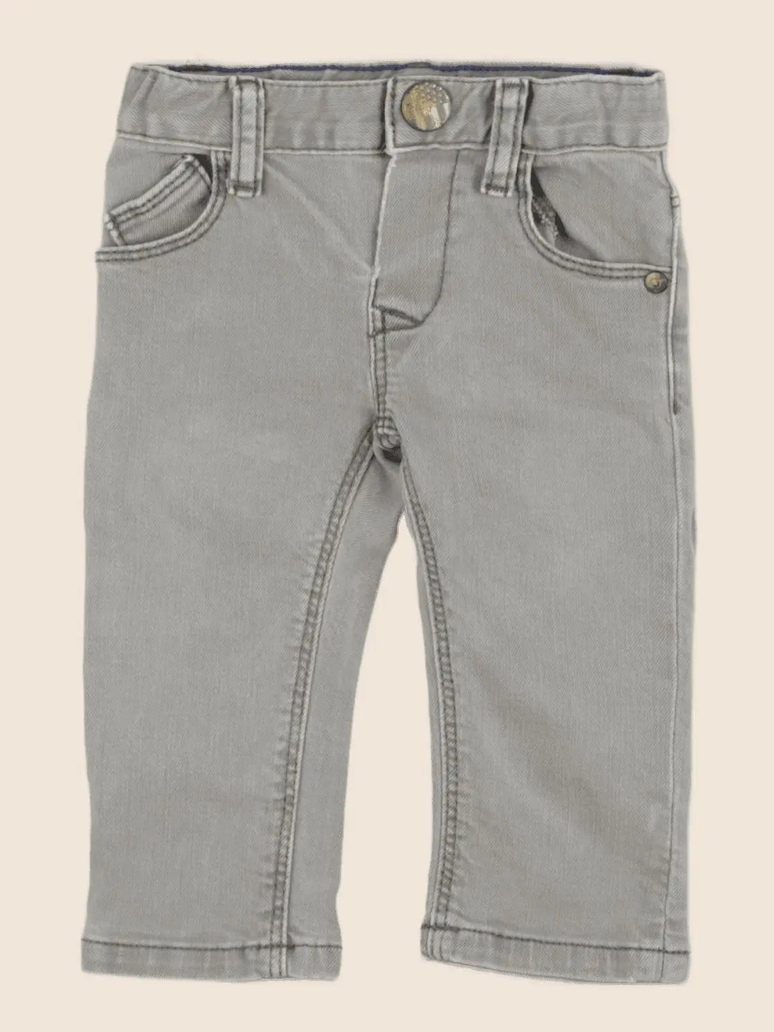 IKKS - jean vert - 6 mois