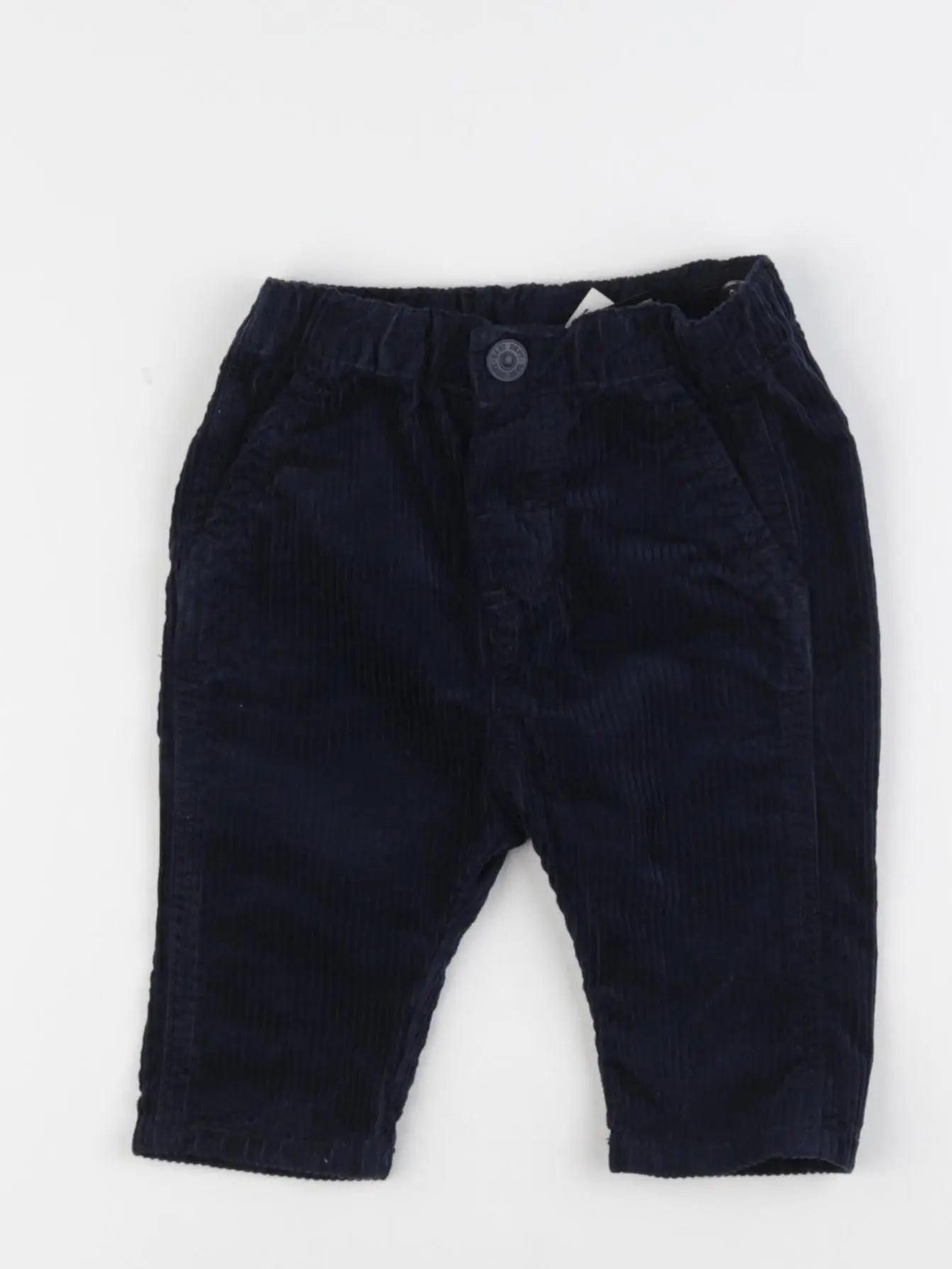 H&M - pantalon bleu - 3/6 mois