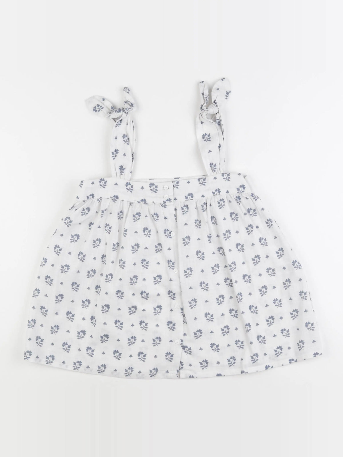 Cyrillus - blouse bleu - 10 ans