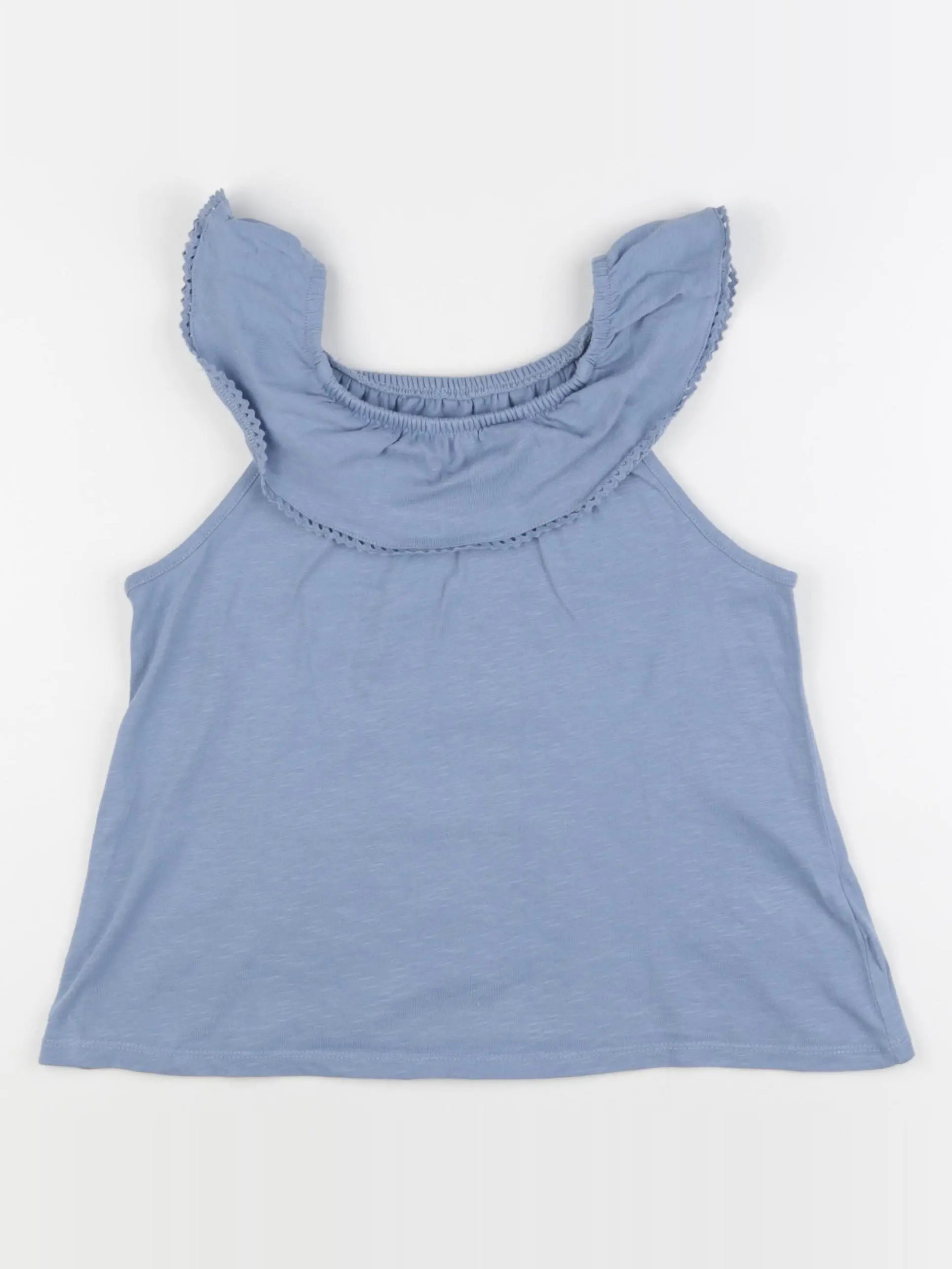 Cyrillus - tee-shirt bleu - 10 ans