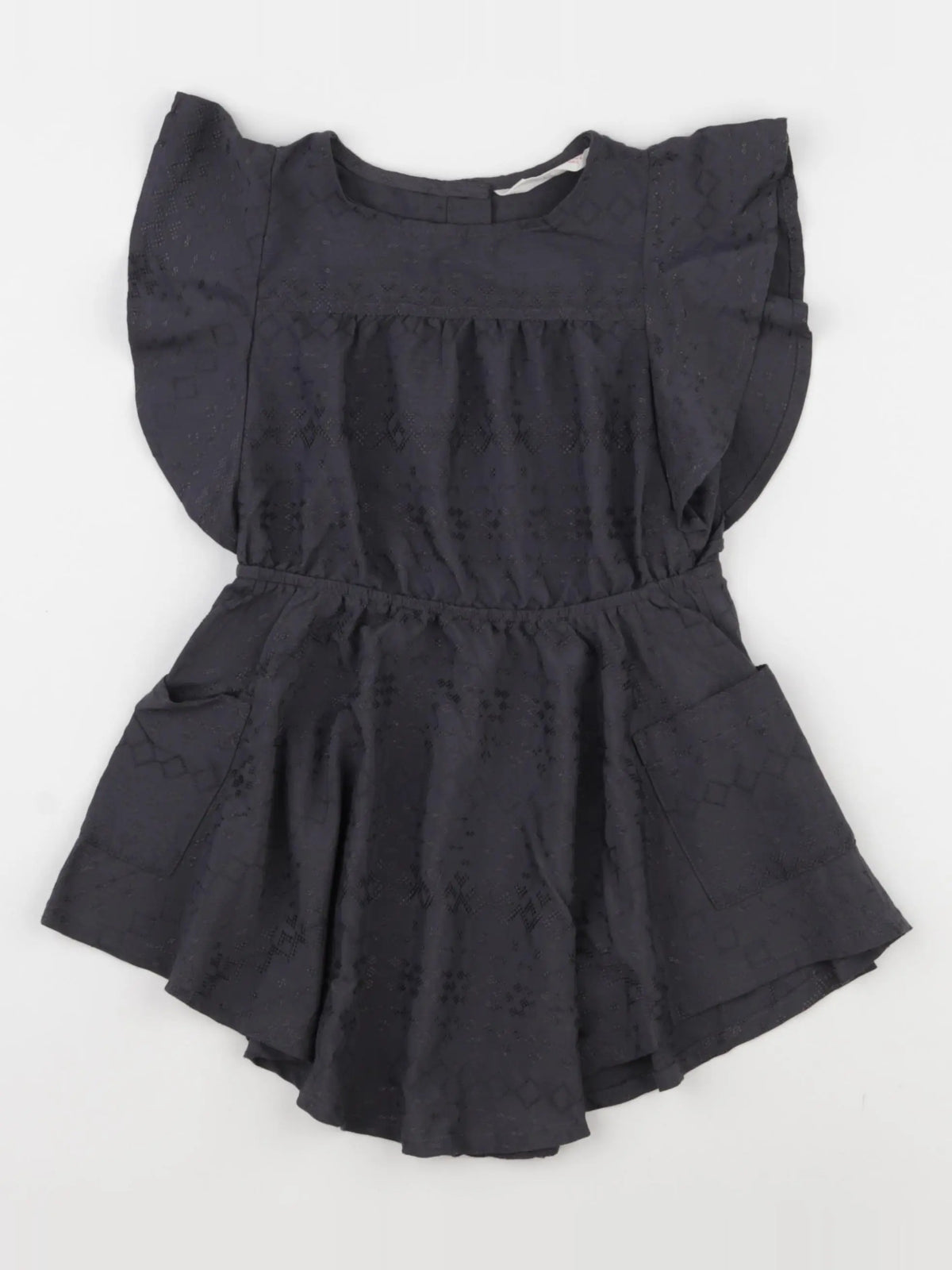 H&M - robe gris - 1 an à 2 ans