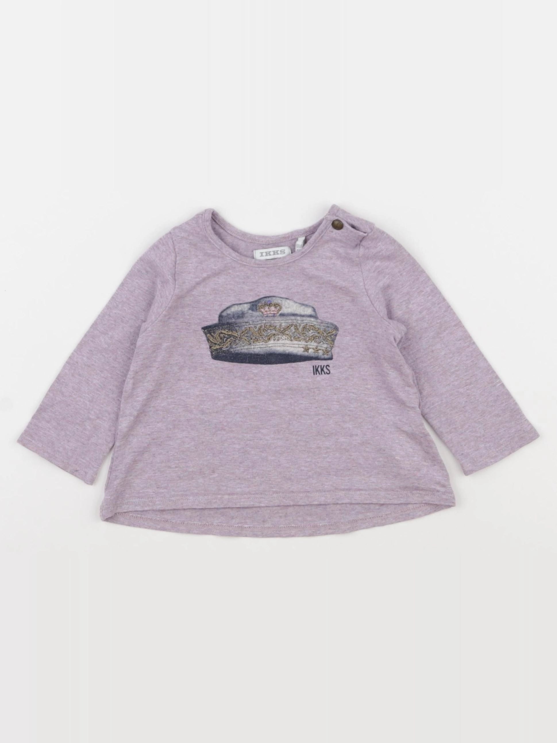 IKKS - tee-shirt vert - 6 mois