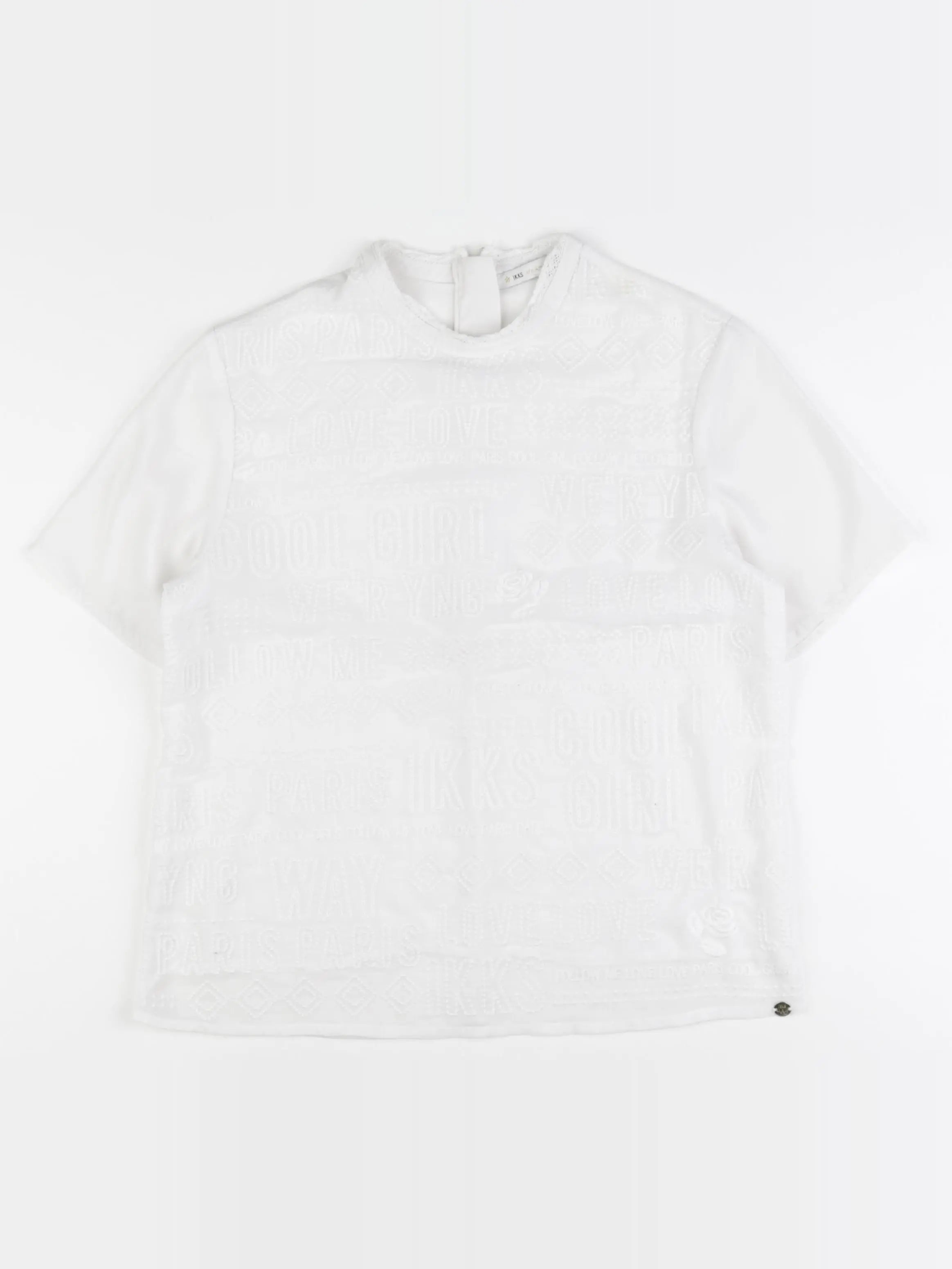 IKKS - blouse blanc - 12 ans