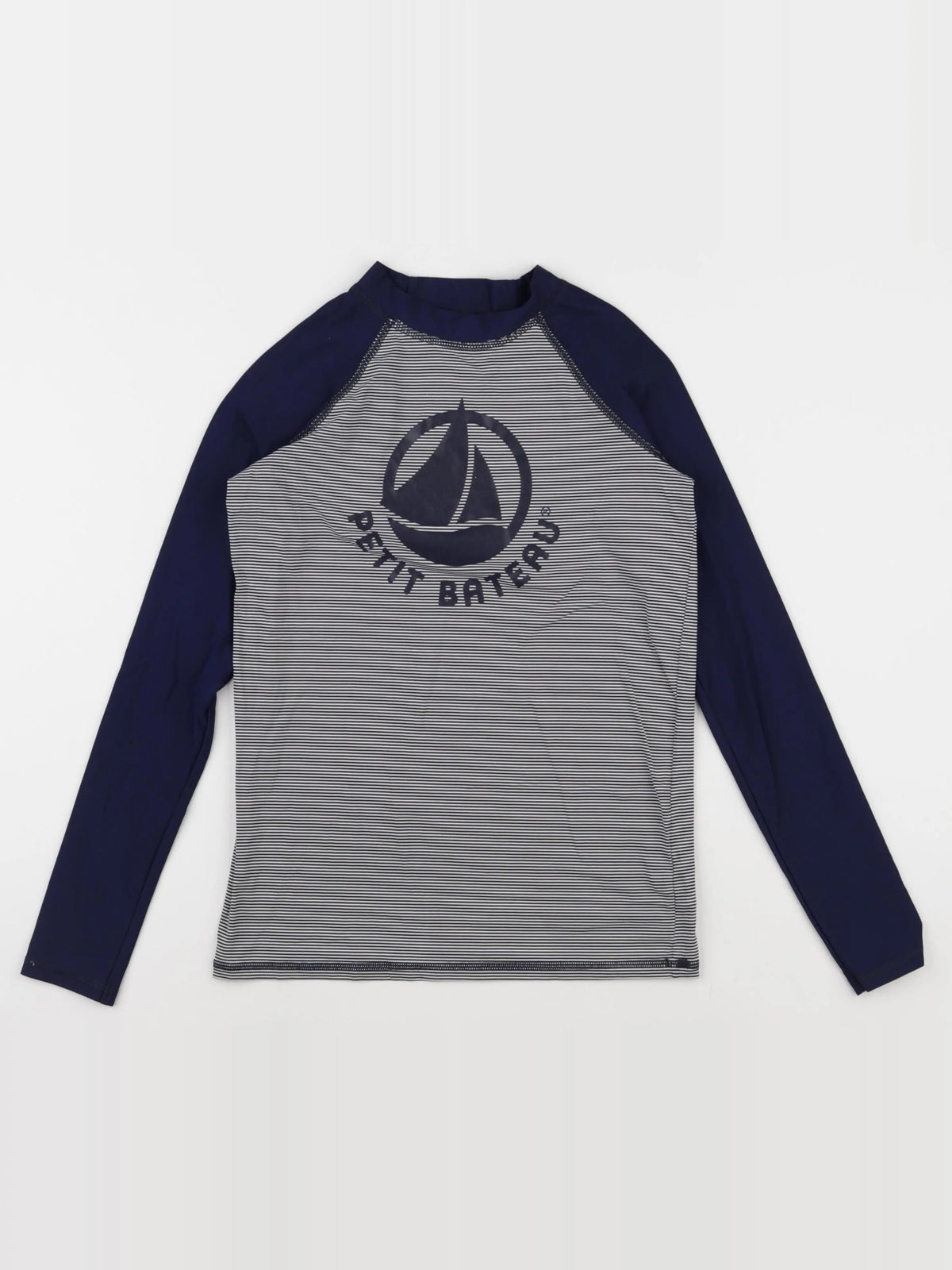 Petit Bateau - tee-shirt de bain bleu - 12 ans