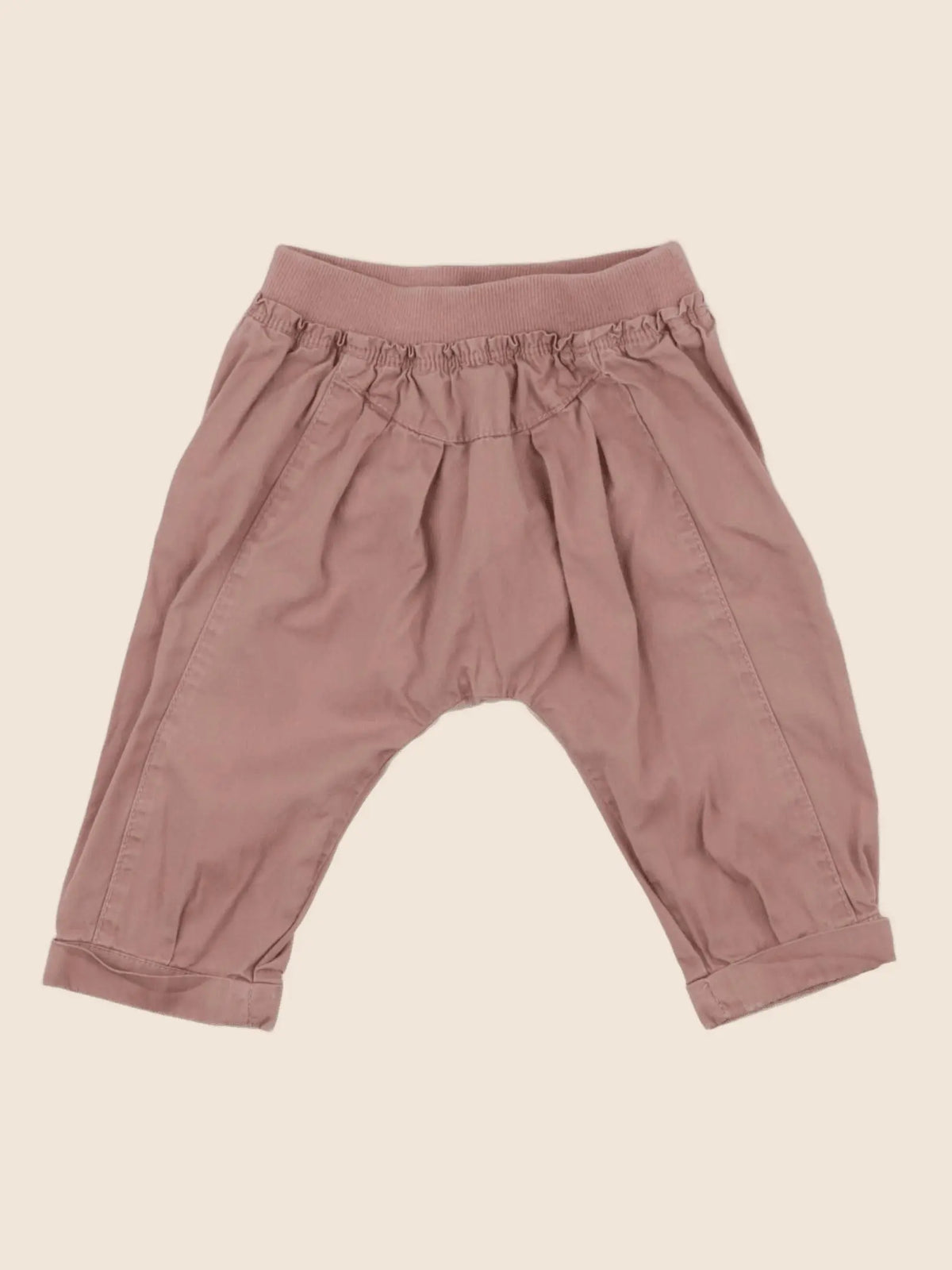 Vertbaudet - sarouel rose - 6 mois