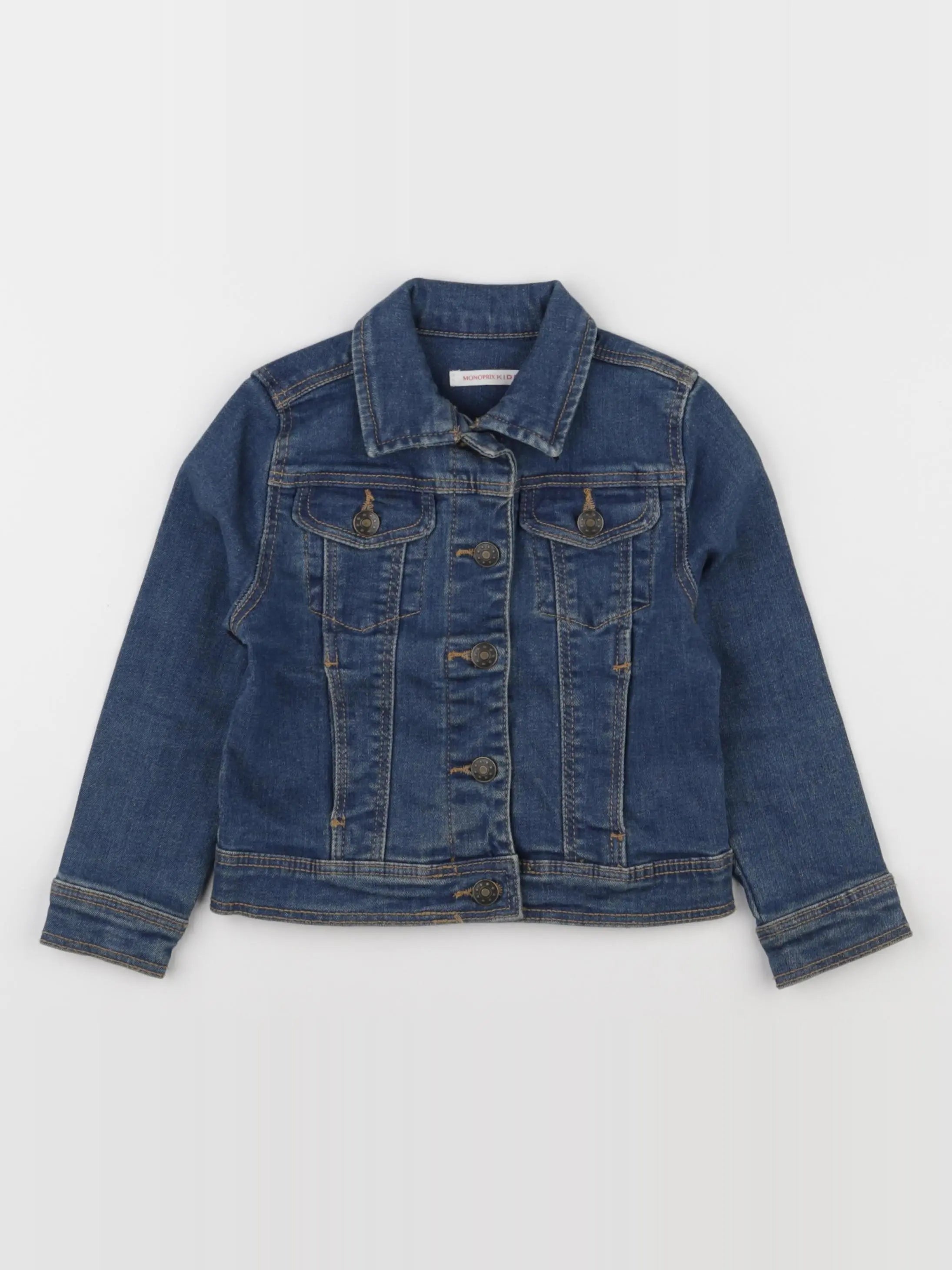 Monoprix - veste bleu - 3 ans