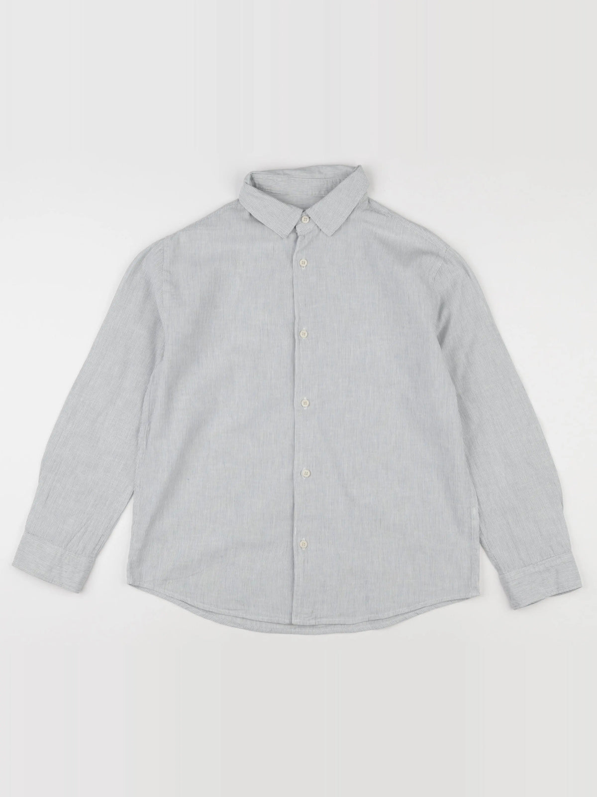 Zara - chemise blanc, vert - 9/10 ans