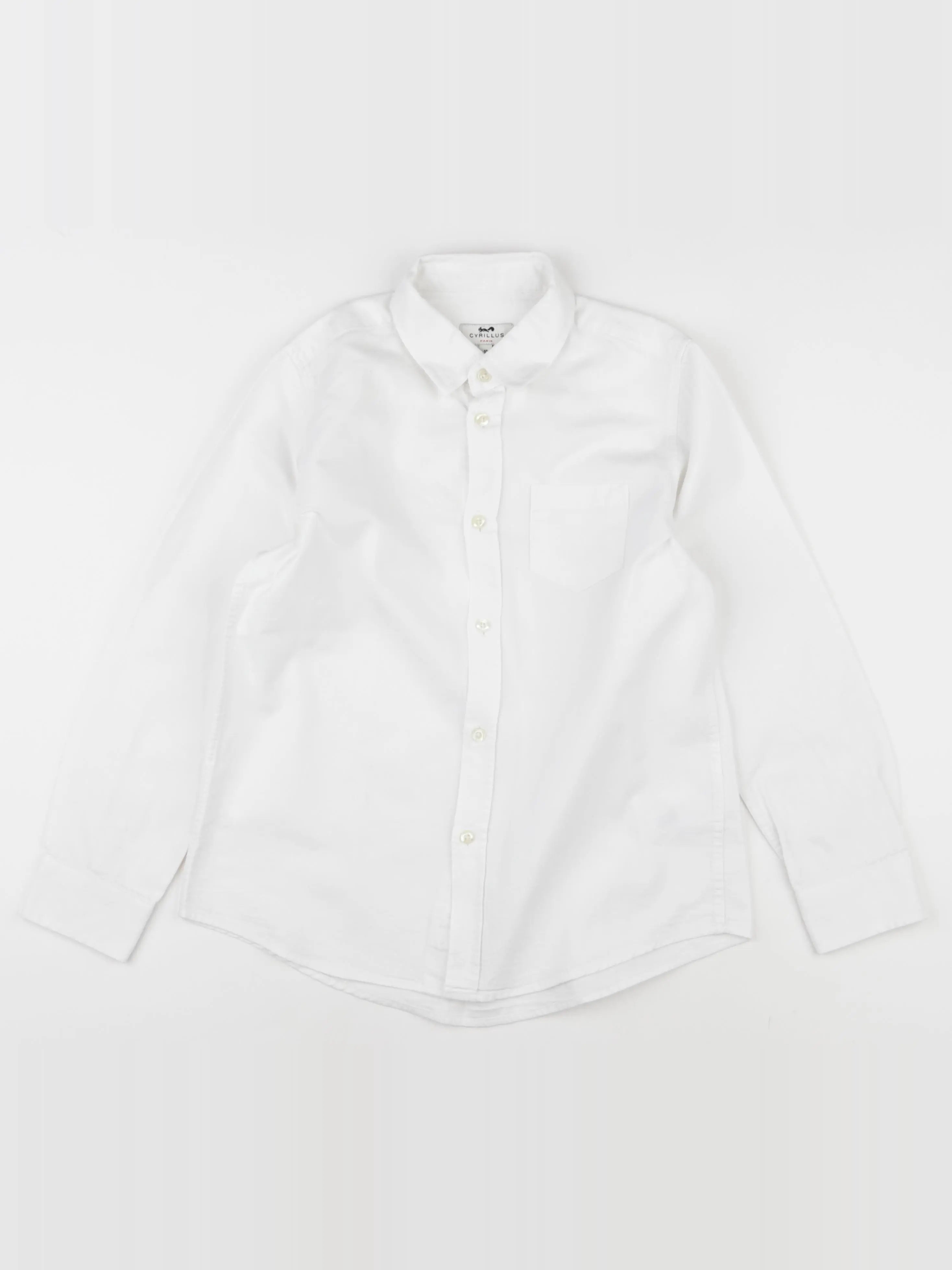 Cyrillus - chemise blanc - 10 ans