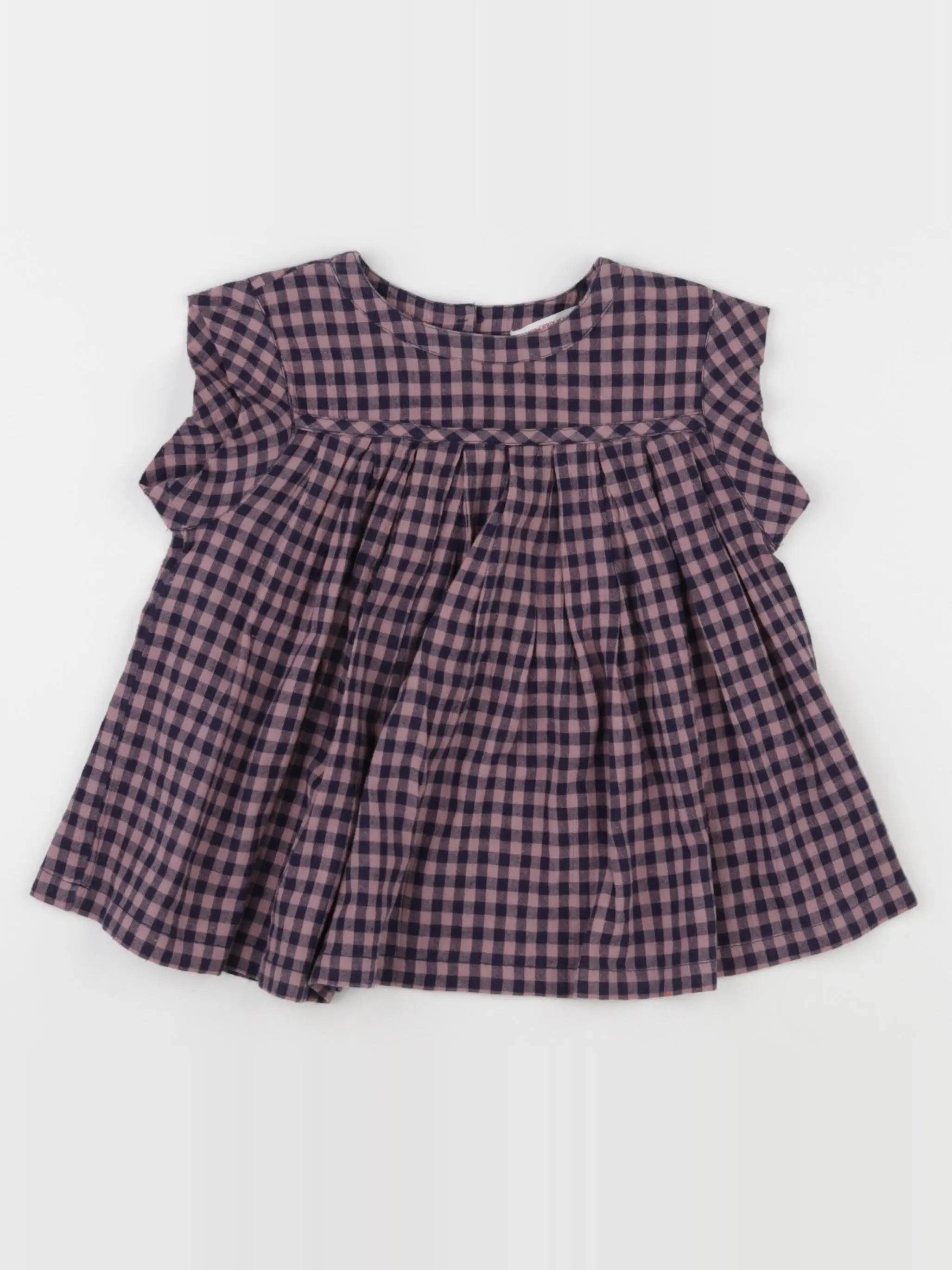 Monoprix - blouse marron - 4 ans