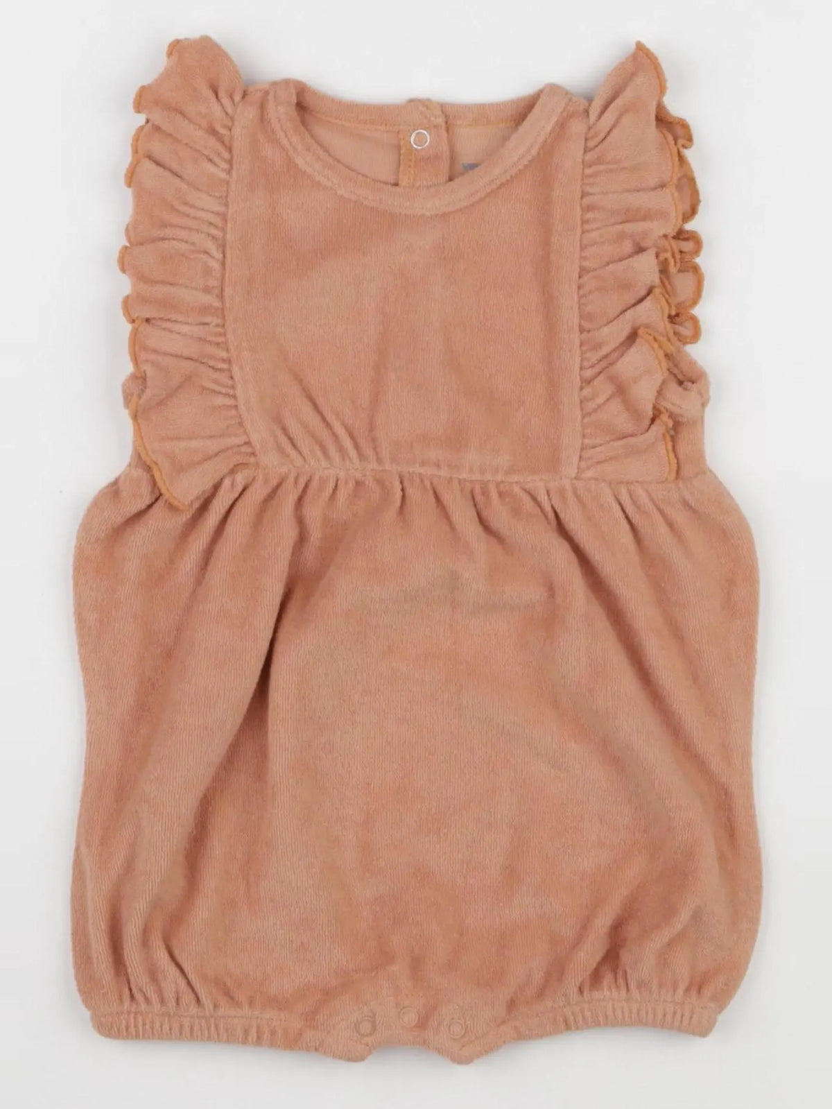 Vertbaudet - combinaison marron - 6 mois