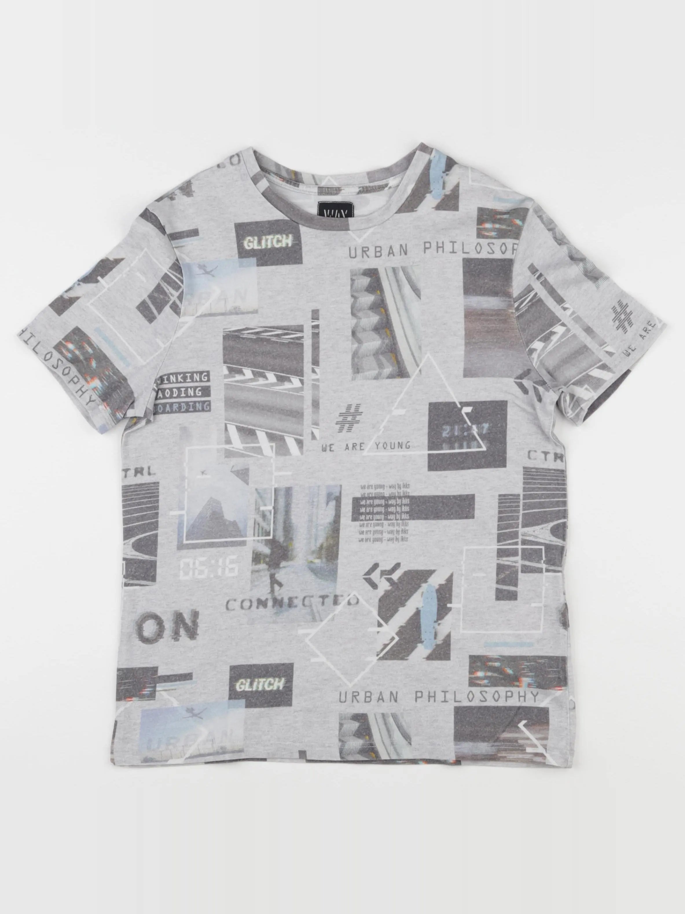 IKKS - tee-shirt gris - 12 ans