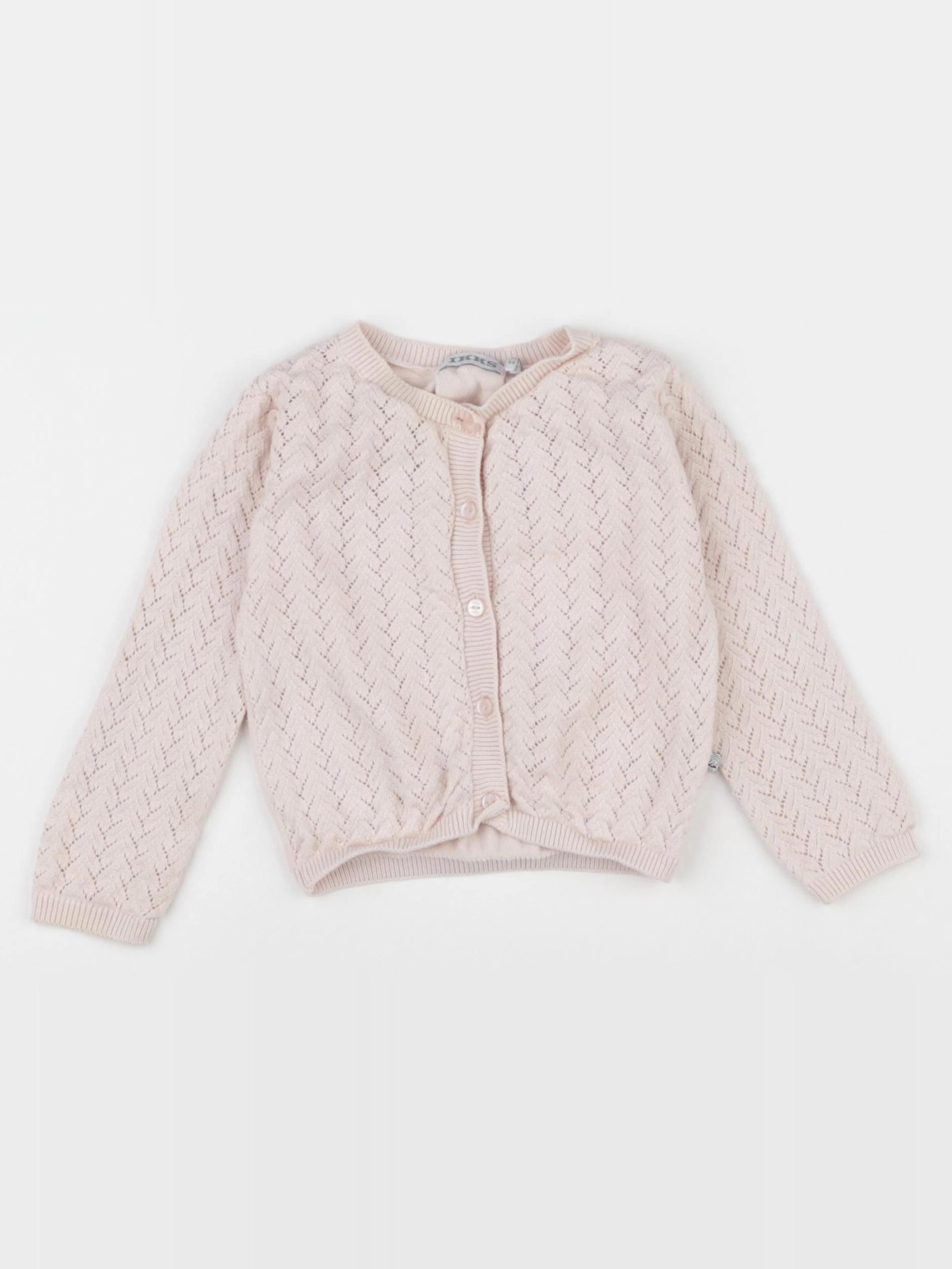 IKKS - gilet rose - 18 mois