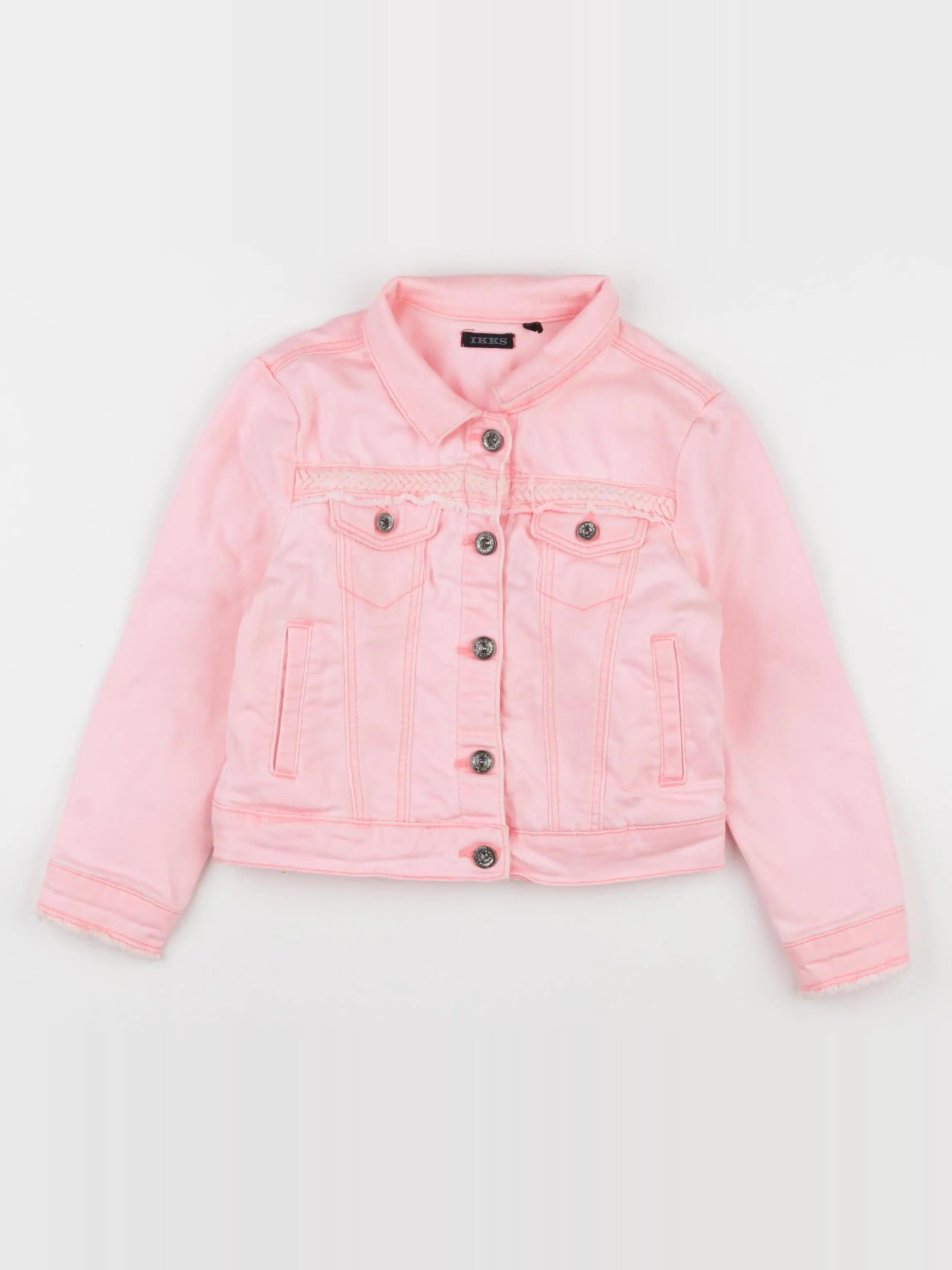 IKKS - veste rose - 4 ans