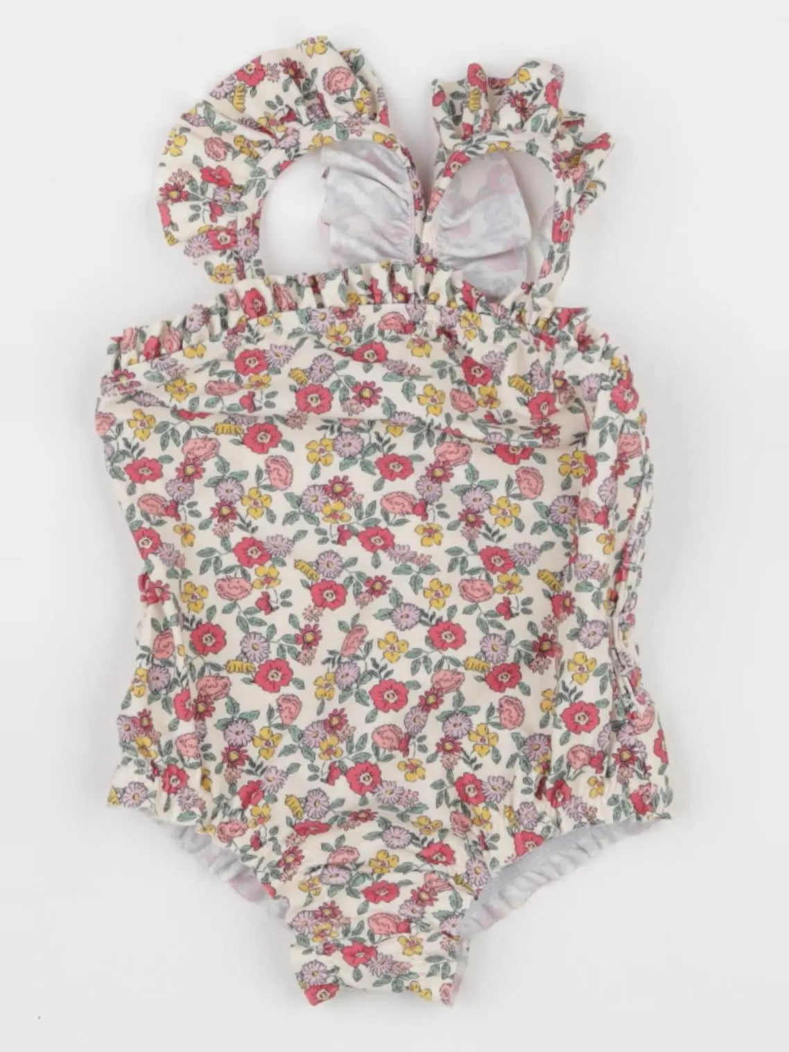 Vertbaudet - maillot de bain multicolore - 12 ans