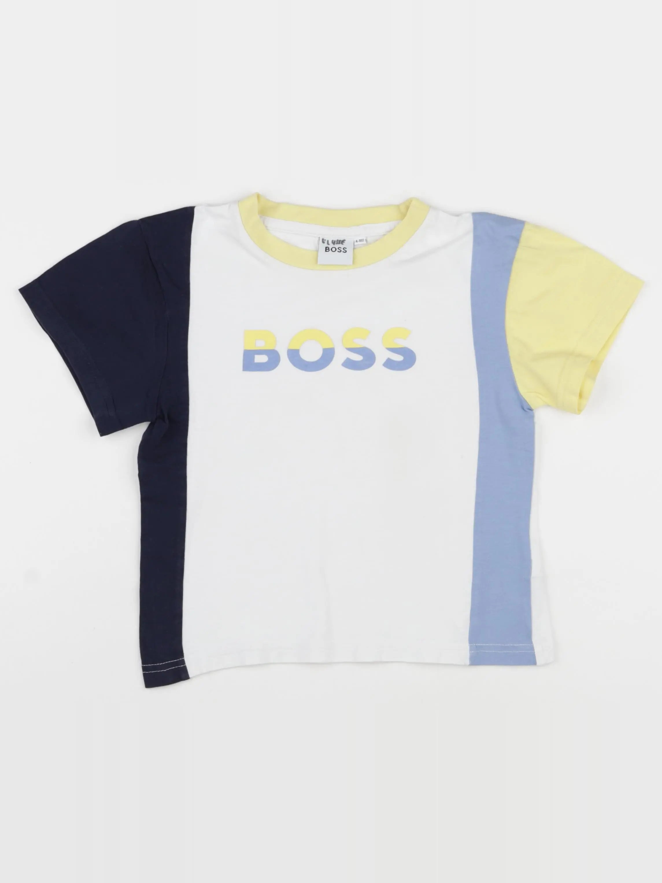 Hugo Boss - tee-shirt multicolore - 4 ans