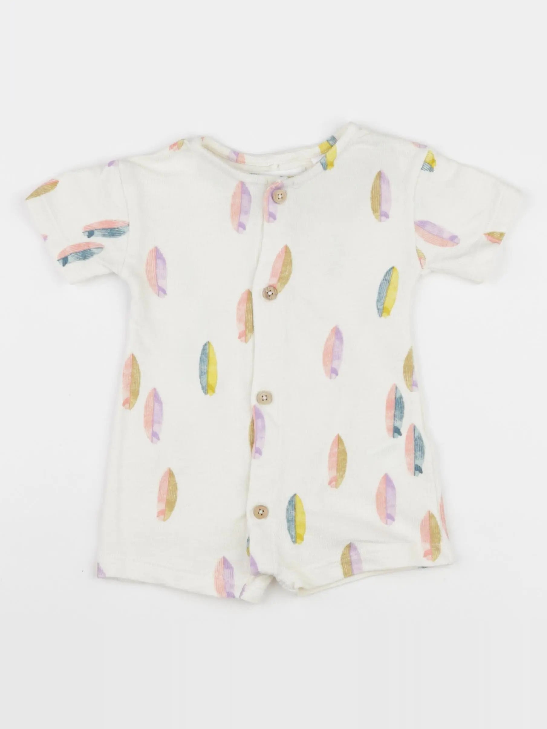 Zara - combinaison beige - 3/6 mois