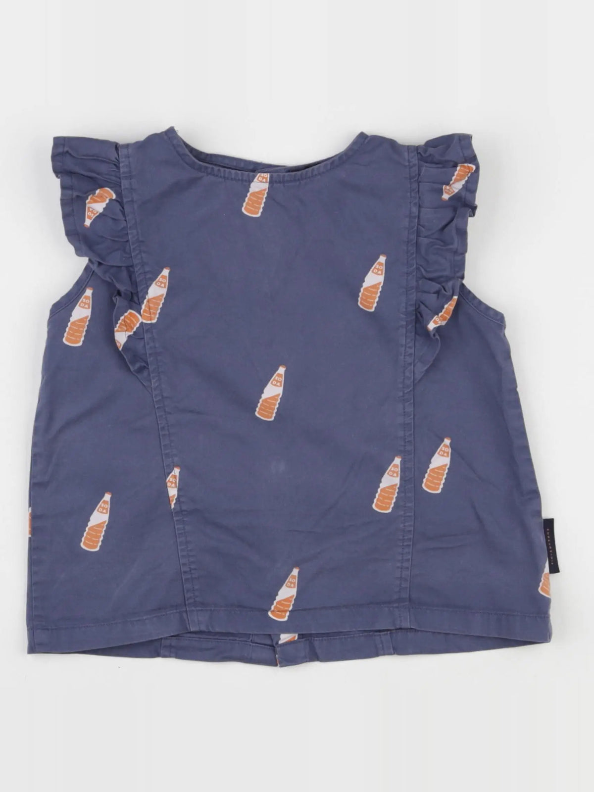 Tiny Cottons - blouse bleu - 4 ans