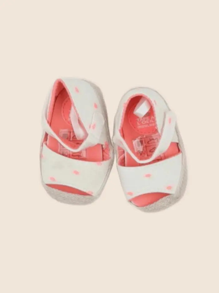 Tape à l'oeil - chaussons rose fluo - pointure 16