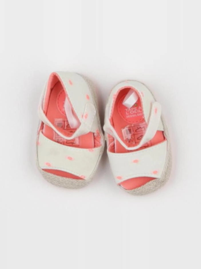 Tape à l'oeil - chaussons rose fluo - pointure 16