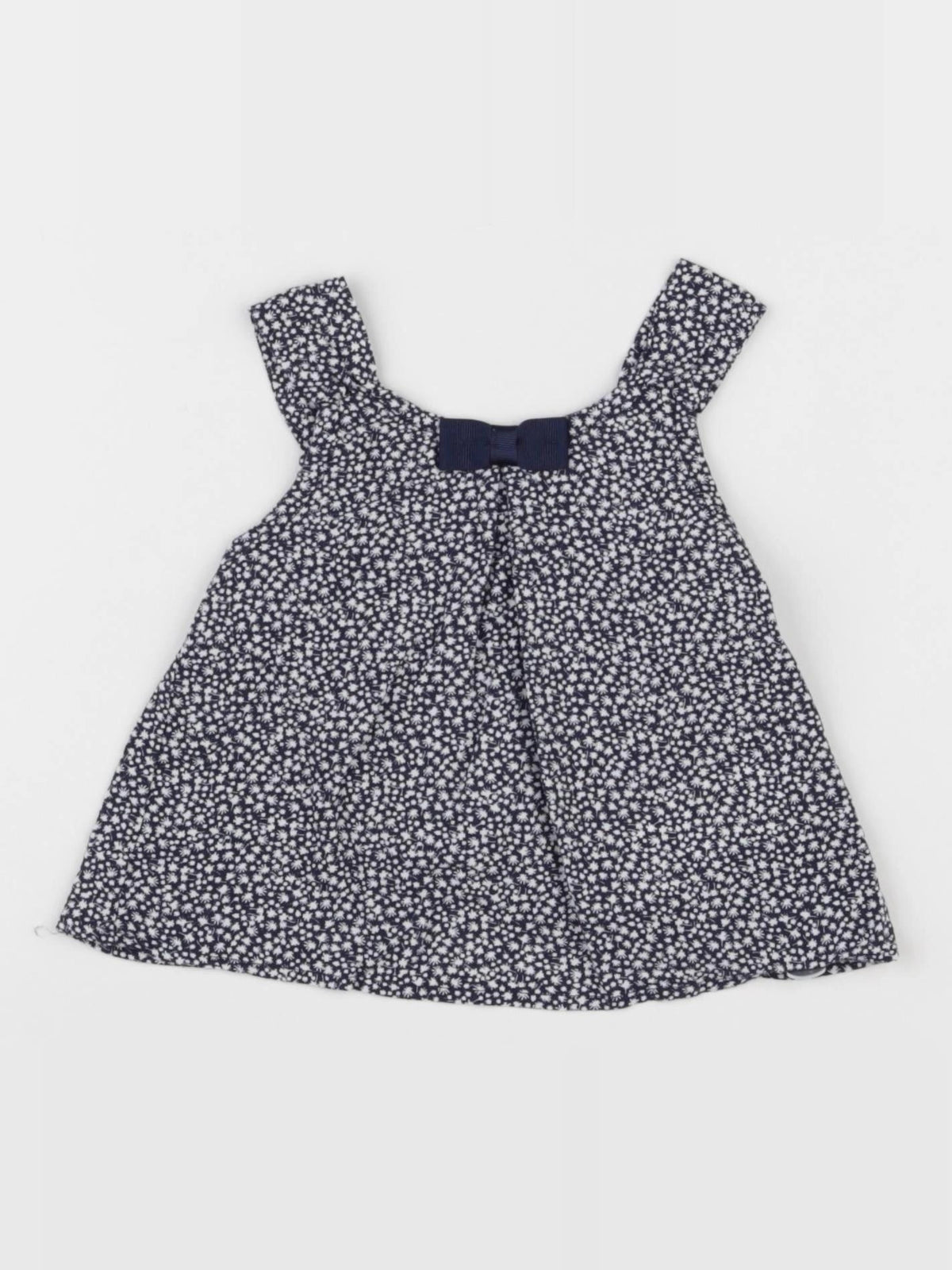 IKKS - blouse bleu - 6 mois