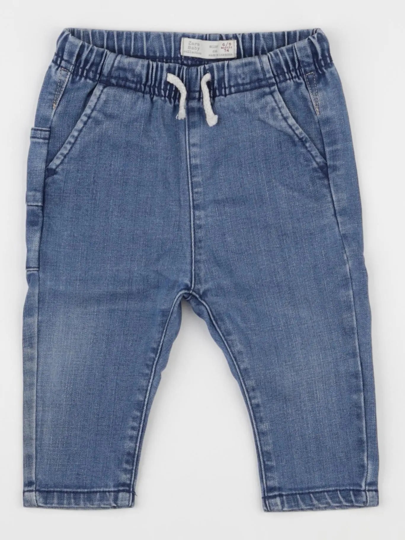 Zara - jean bleu - 6/9 mois