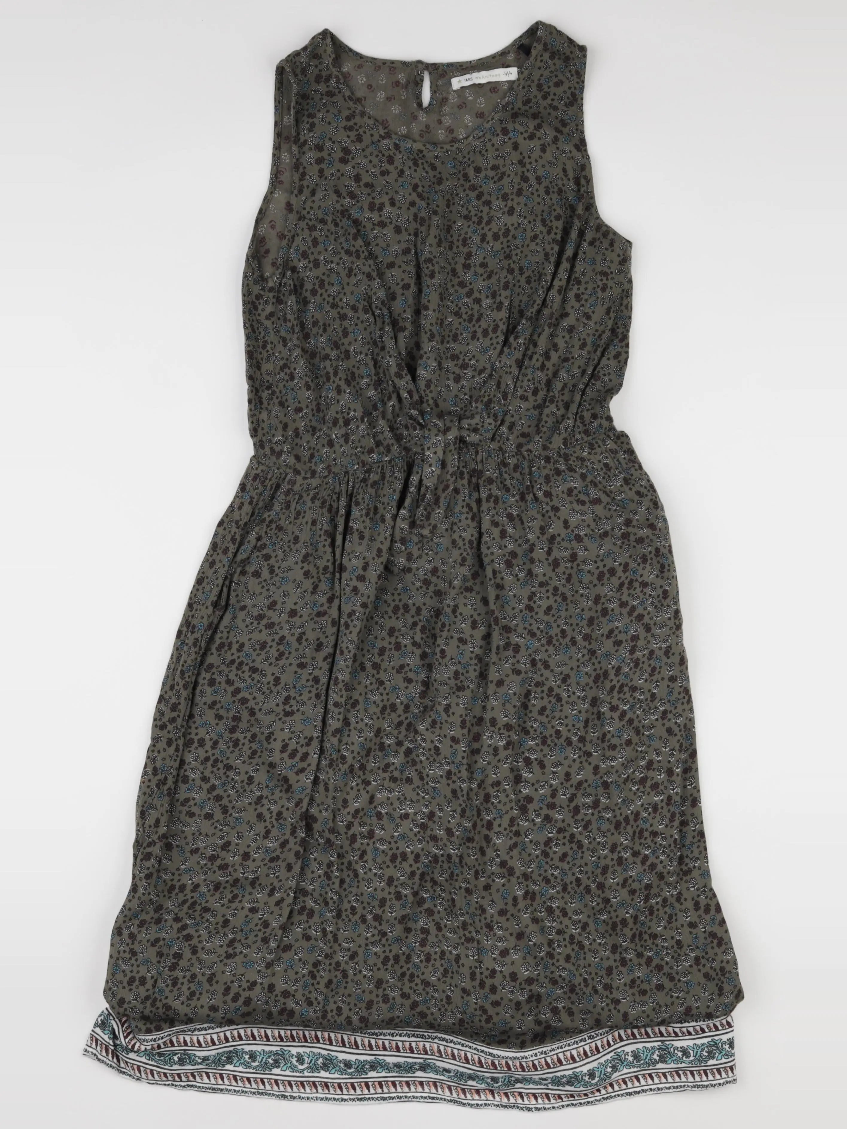 IKKS - robe longue vert - 12 ans