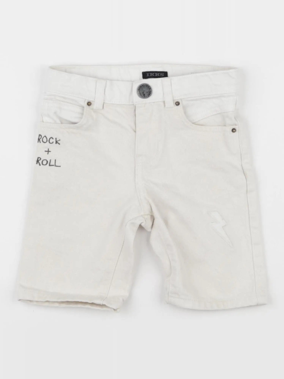 IKKS - short blanc - 4 ans