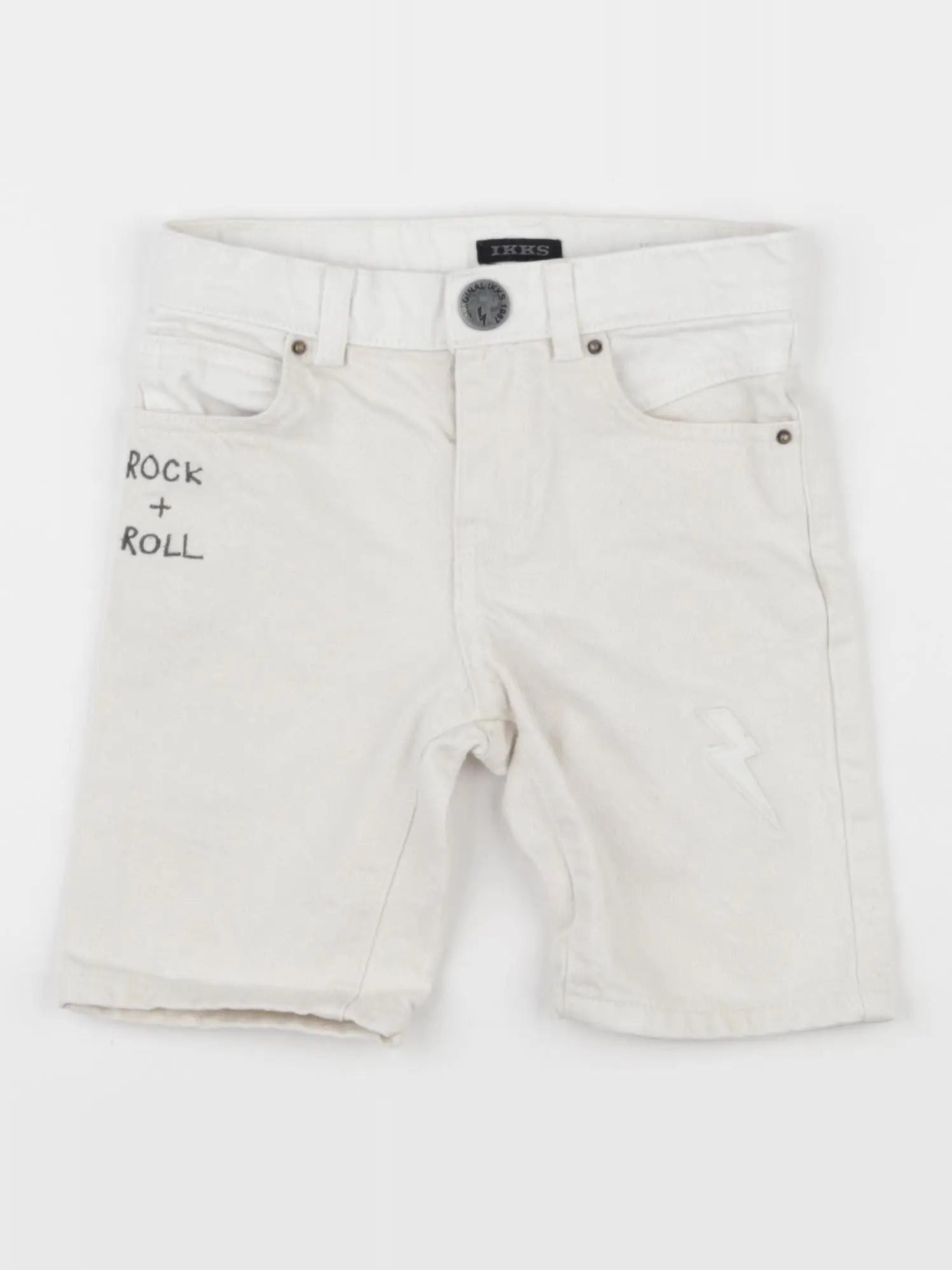 IKKS - short blanc - 4 ans