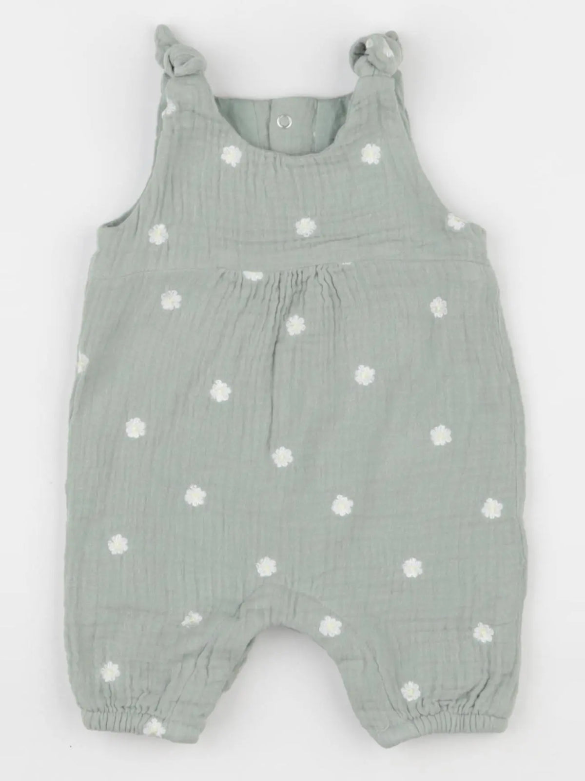 Vertbaudet - salopette vert - 1 mois