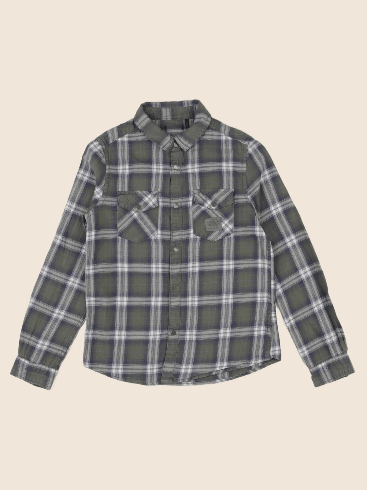 IKKS - chemise vert - 8 ans