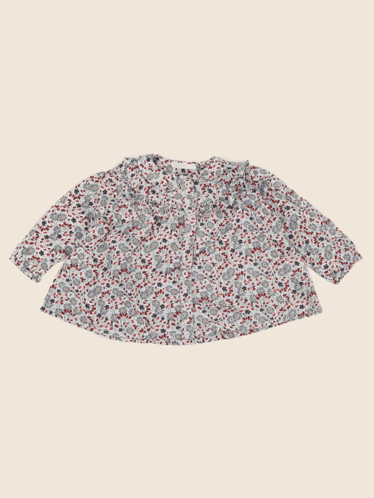 Boutchou - blouse multicolore - 9 mois