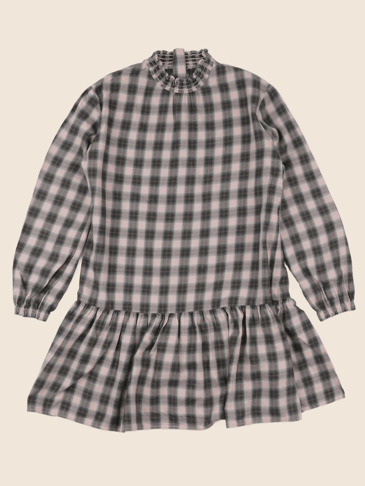 IKKS - robe gris, rose - 14 ans