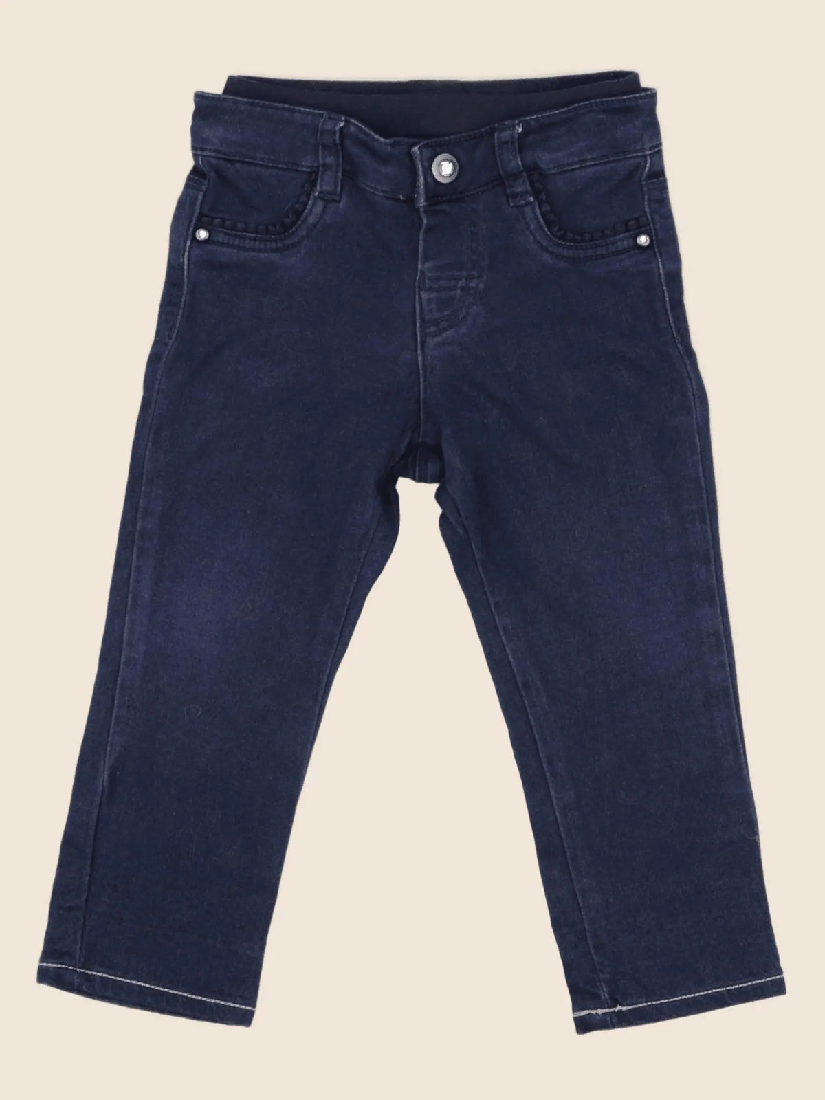 IKKS - jegging bleu - 12 mois