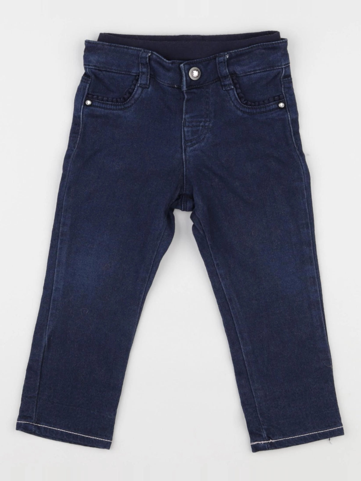 IKKS - jegging bleu - 12 mois