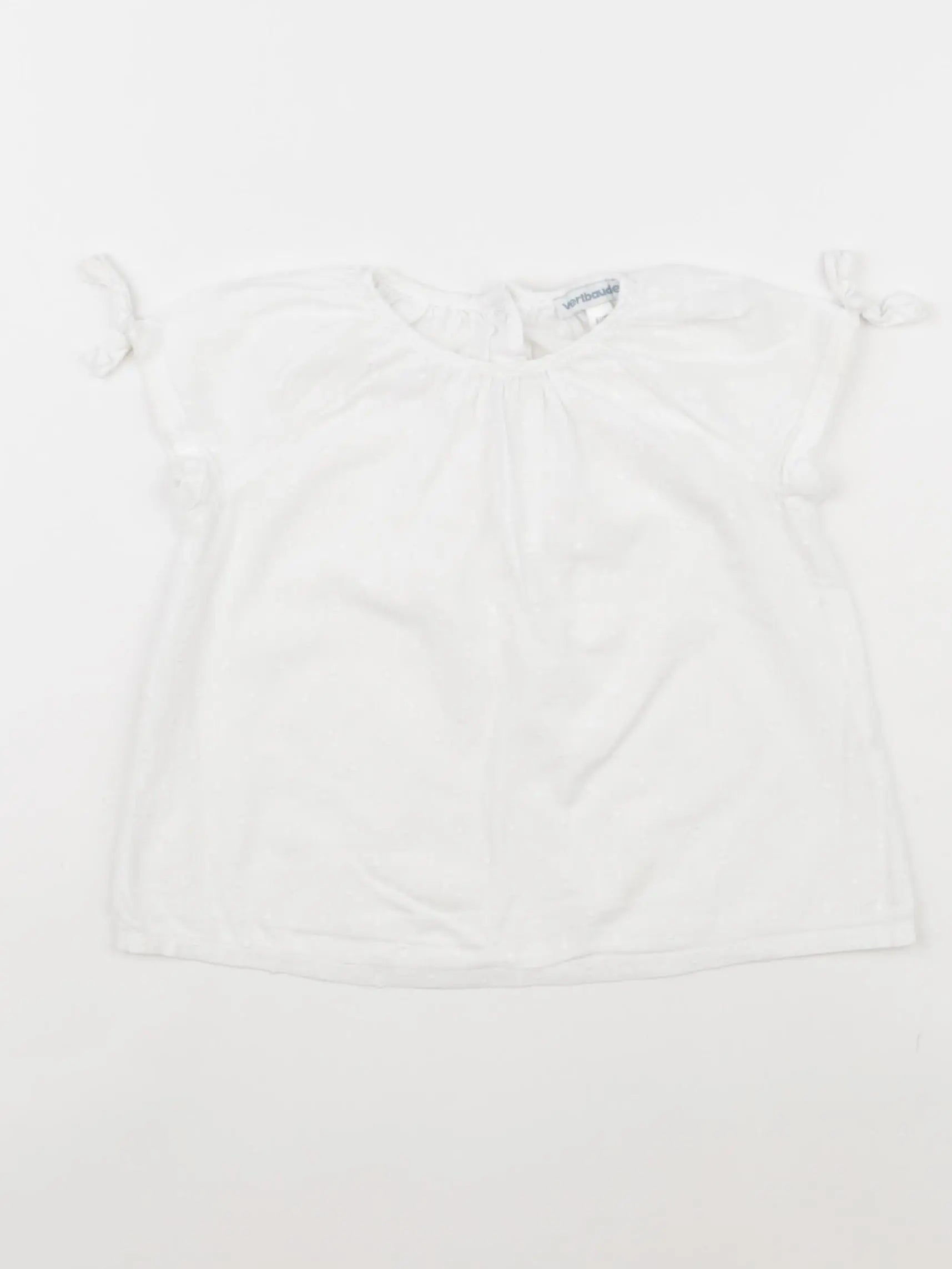 Vertbaudet - blouse blanc - 18 mois