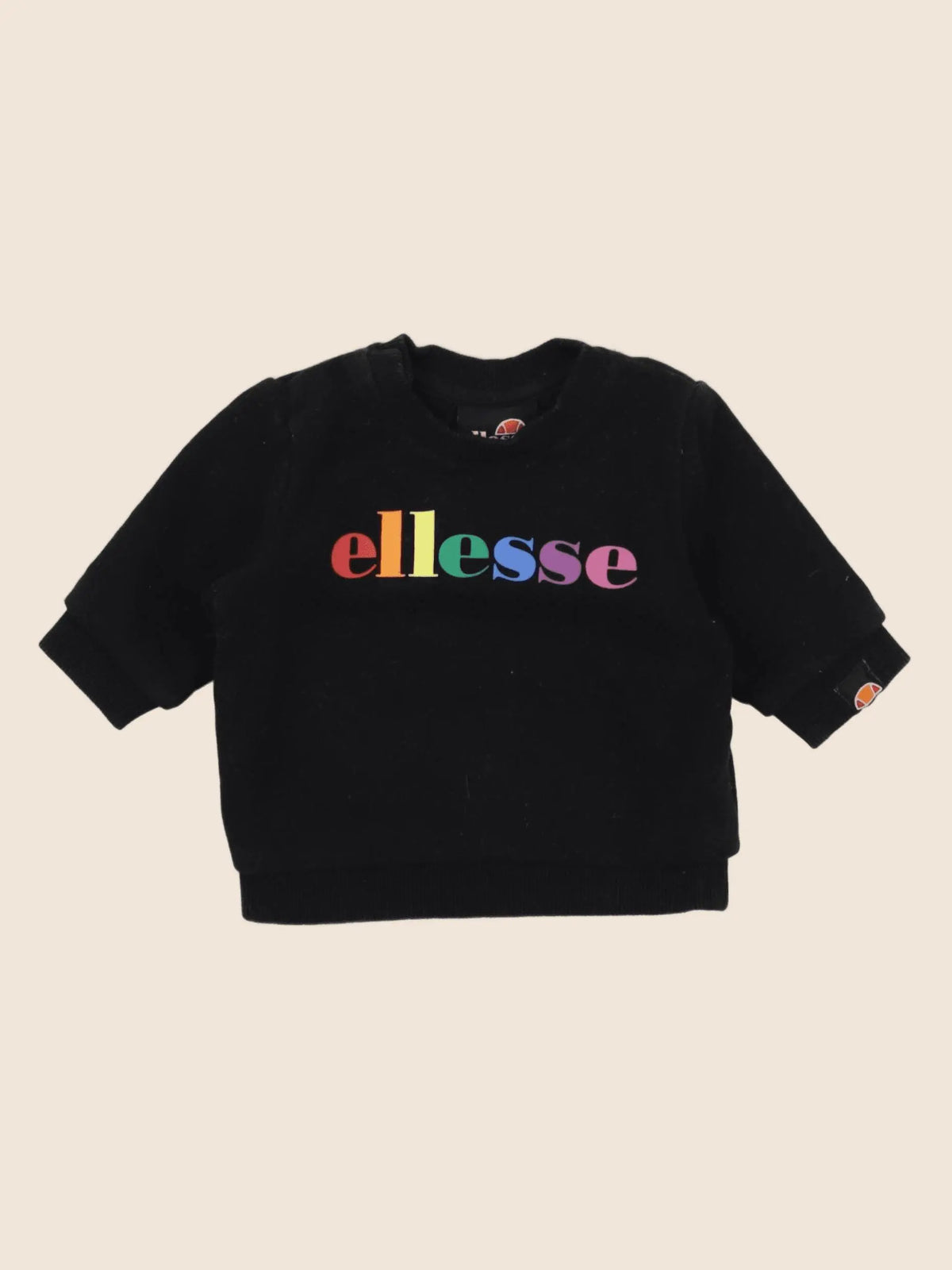 Ellesse - sweat noir - 0/3 mois